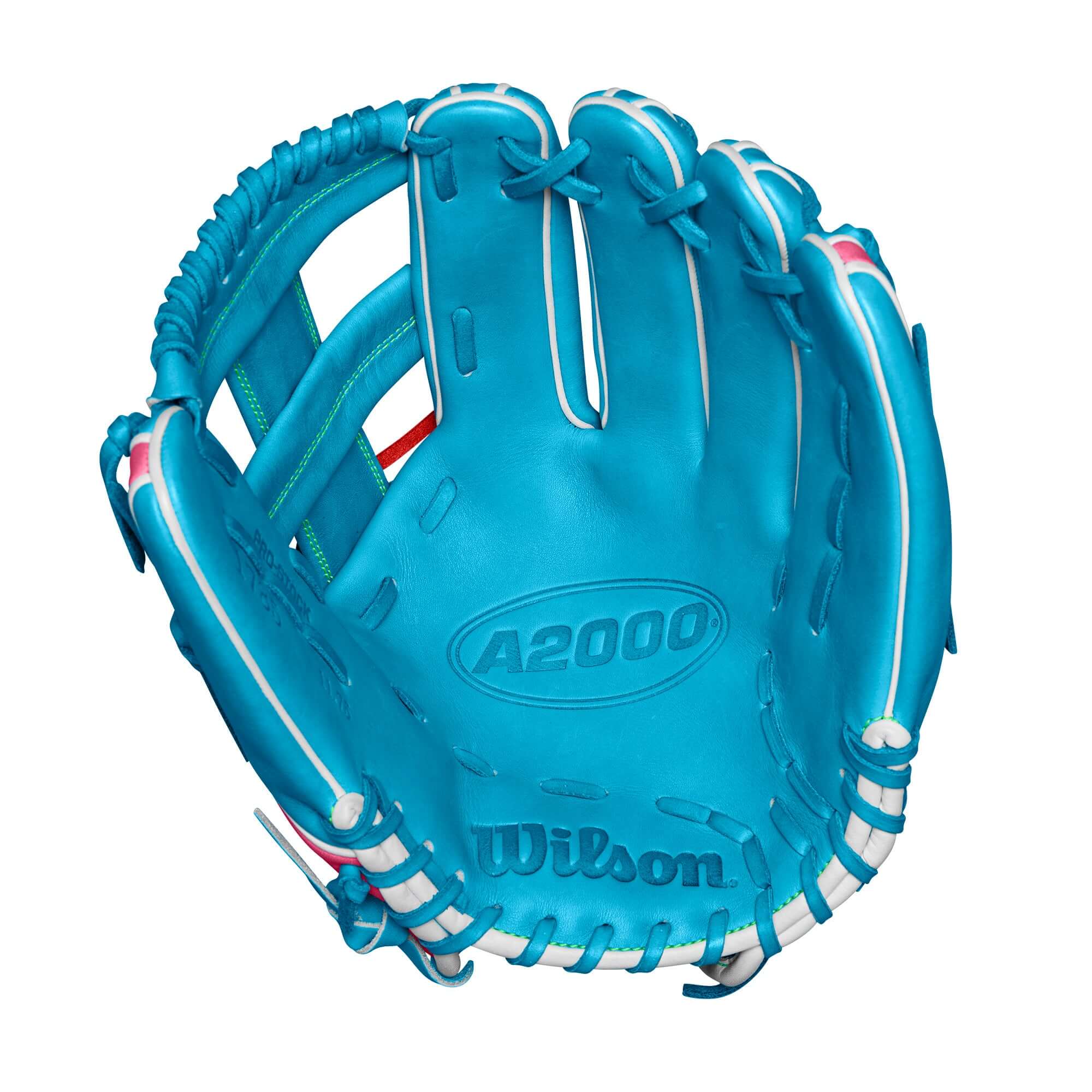 Wilson Fall 2024 A2000 1785 Infield Baseball Glove Sky Blue 11.75" - Image 3