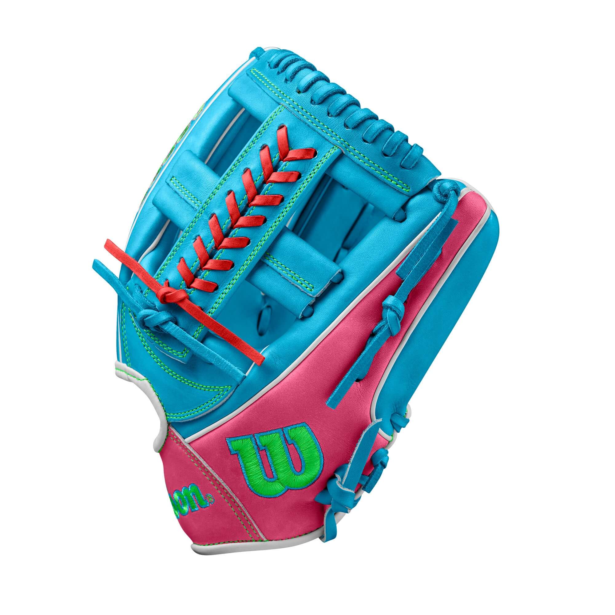 Wilson Fall 2024 A2000 1785 Infield Baseball Glove Sky Blue 11.75" - Image 4