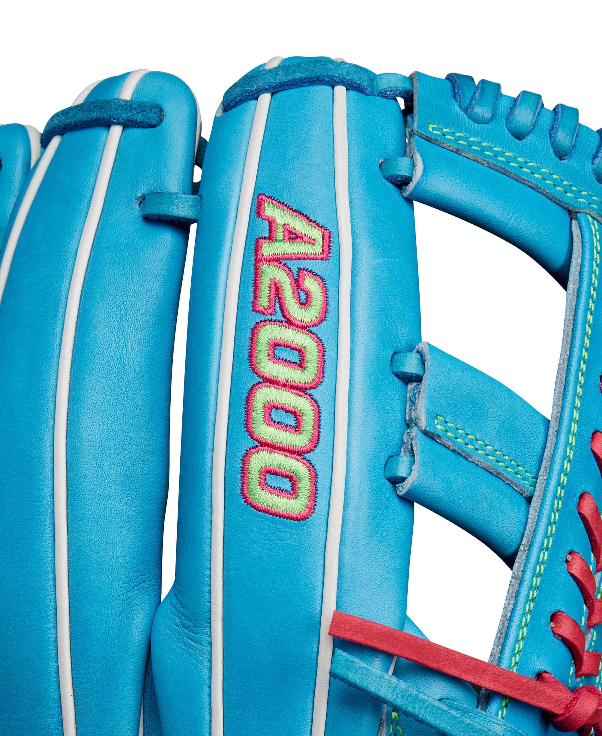 Wilson Fall 2024 A2000 1785 Infield Baseball Glove Sky Blue 11.75" - Image 7