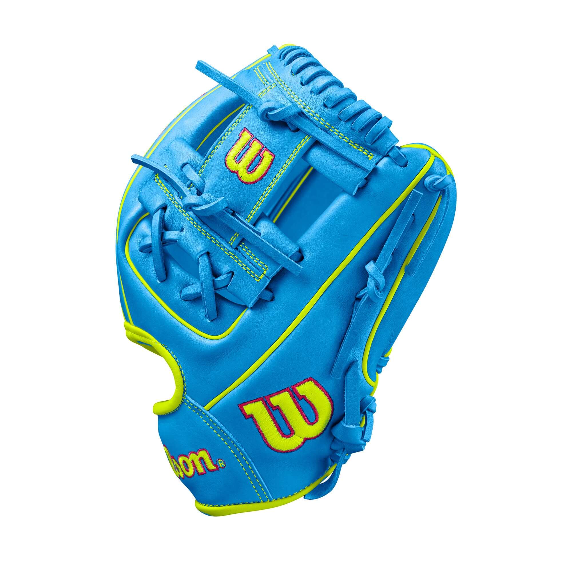 Wilson Fall 2024 A2000 1786 Infield Baseball Glove Sky Blue/Optic 11.5" - Image 4