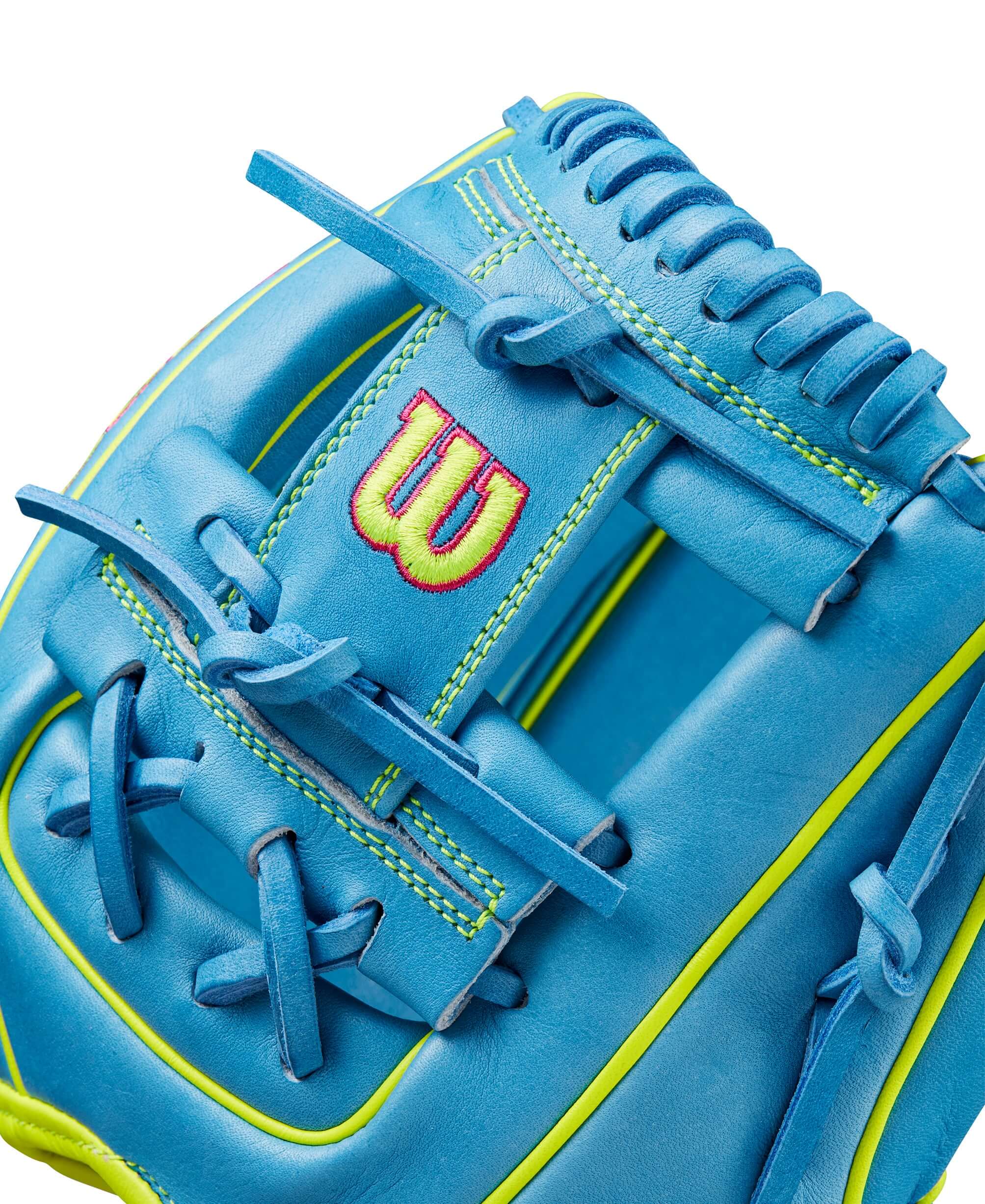 Wilson Fall 2024 A2000 1786 Infield Baseball Glove Sky Blue/Optic 11.5" - Image 6