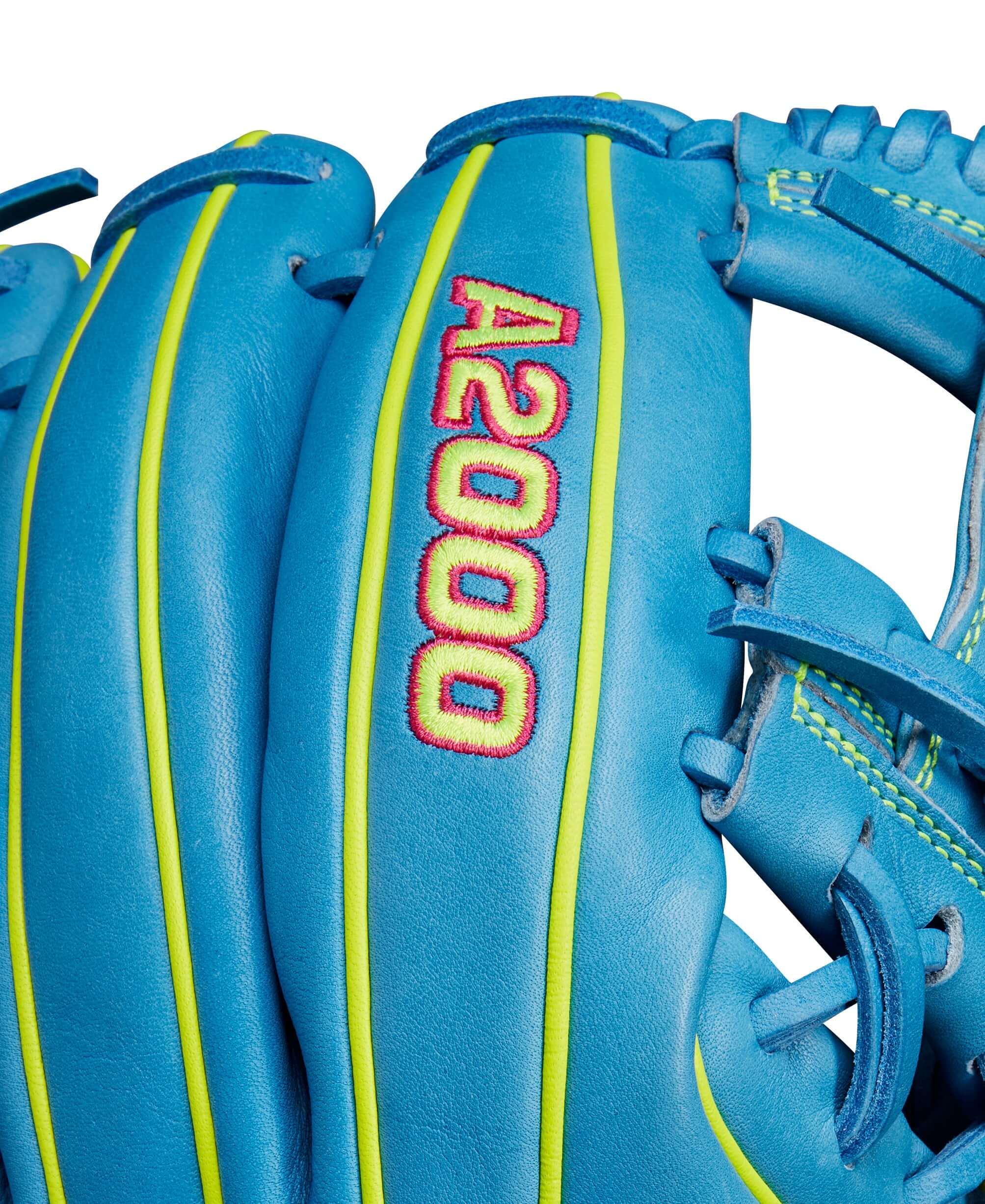Wilson Fall 2024 A2000 1786 Infield Baseball Glove Sky Blue/Optic 11.5" - Image 7