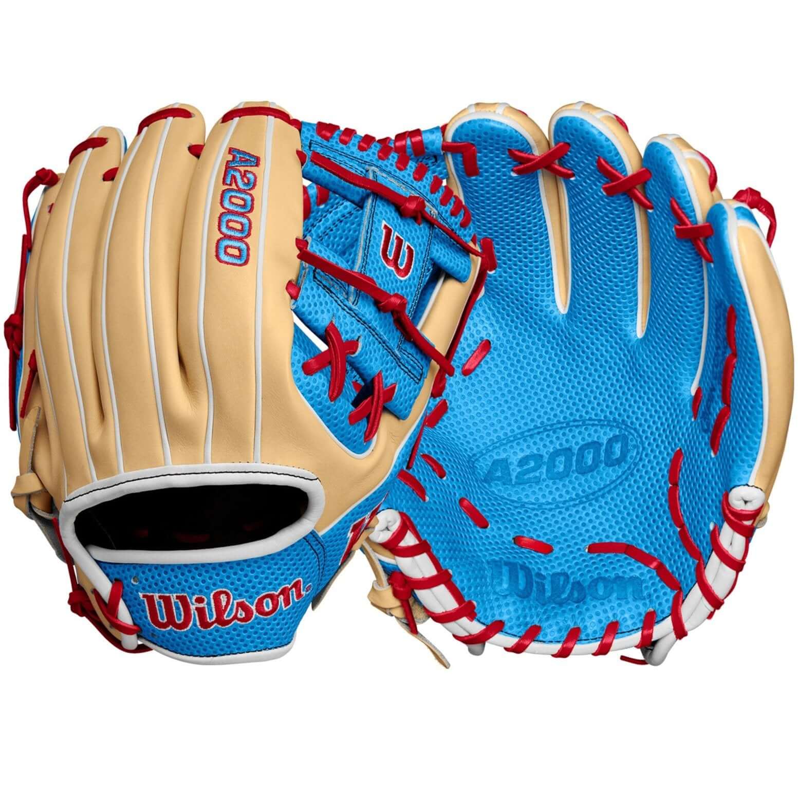 Wilson Fall 2024 A2000 1975 Infield Baseball Glove Blonde/Tropic 11.75"