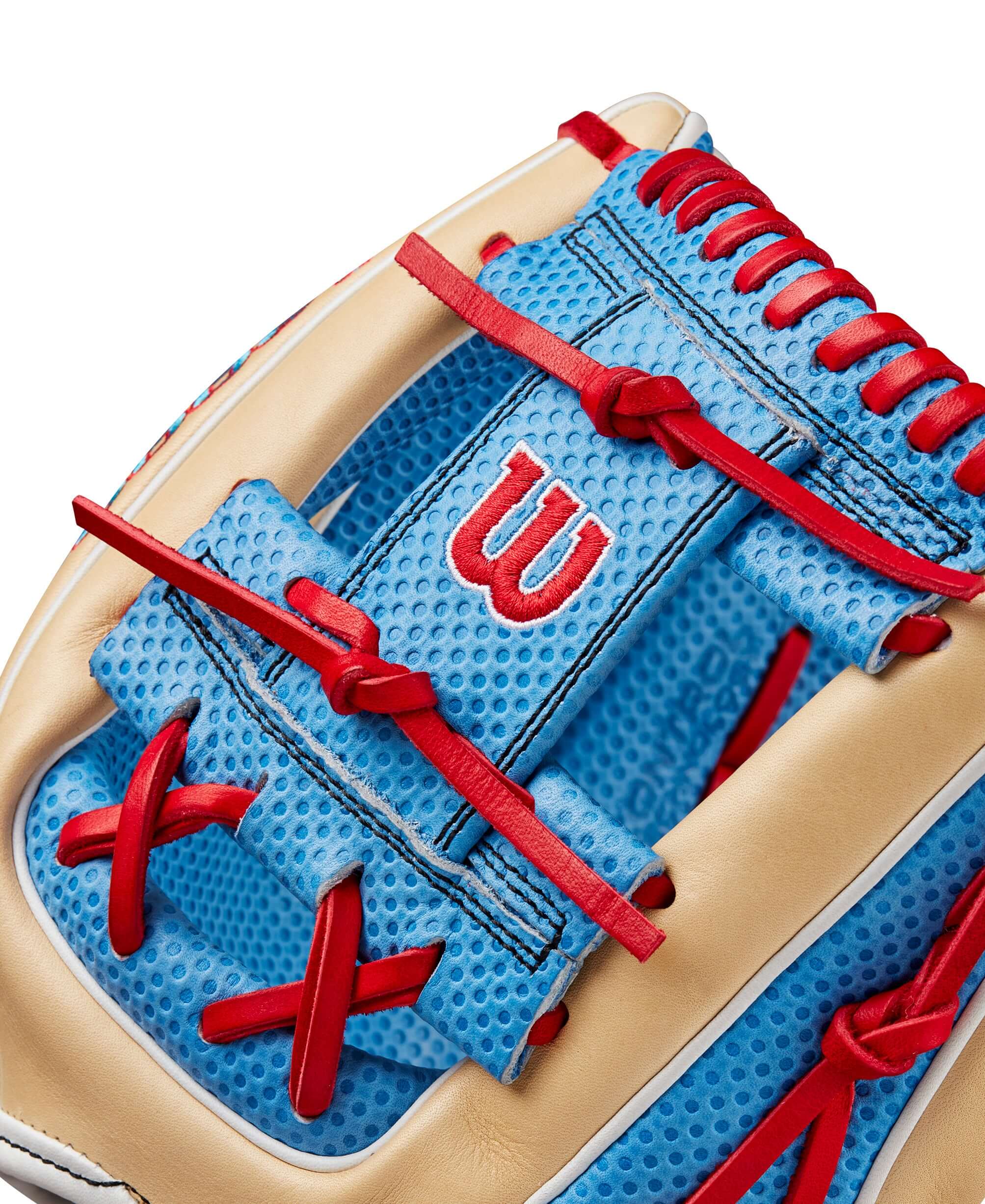 Wilson Fall 2024 A2000 1975 Infield Baseball Glove Blonde/Tropic 11.75" - Image 6