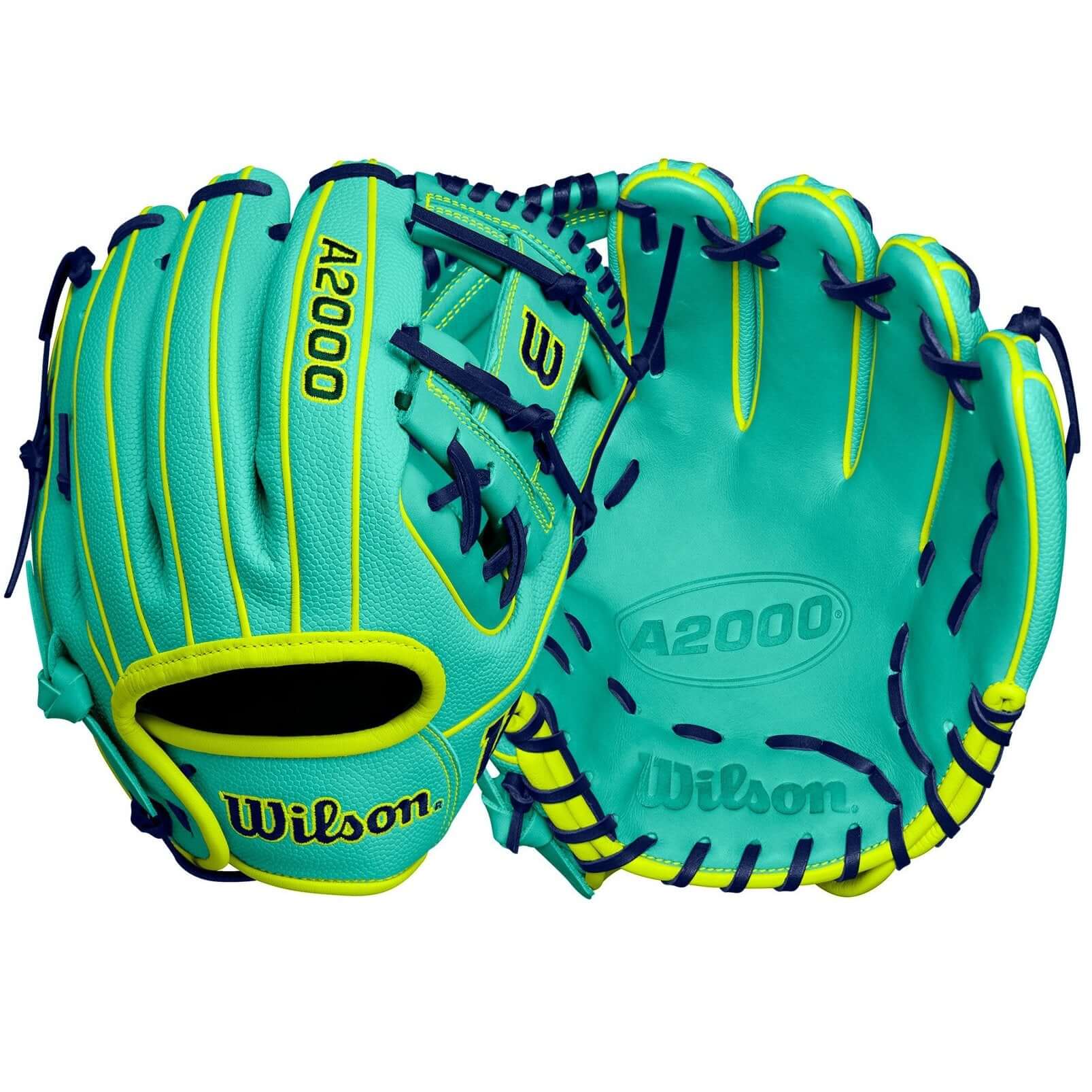 Wilson Fall 2024 A2000 DP15SS Infield Baseball Glove Seafoam/Opt 11.5"