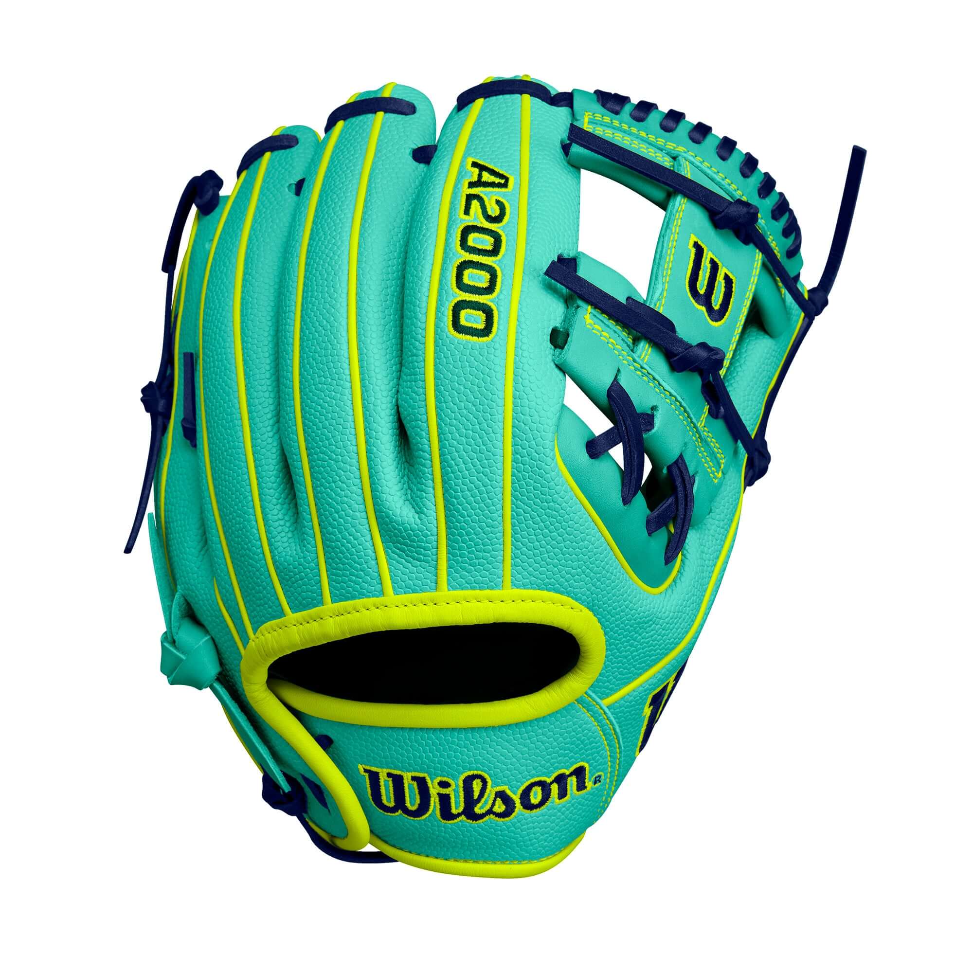 Wilson Fall 2024 A2000 DP15SS Infield Baseball Glove Seafoam/Opt 11.5" - Image 2