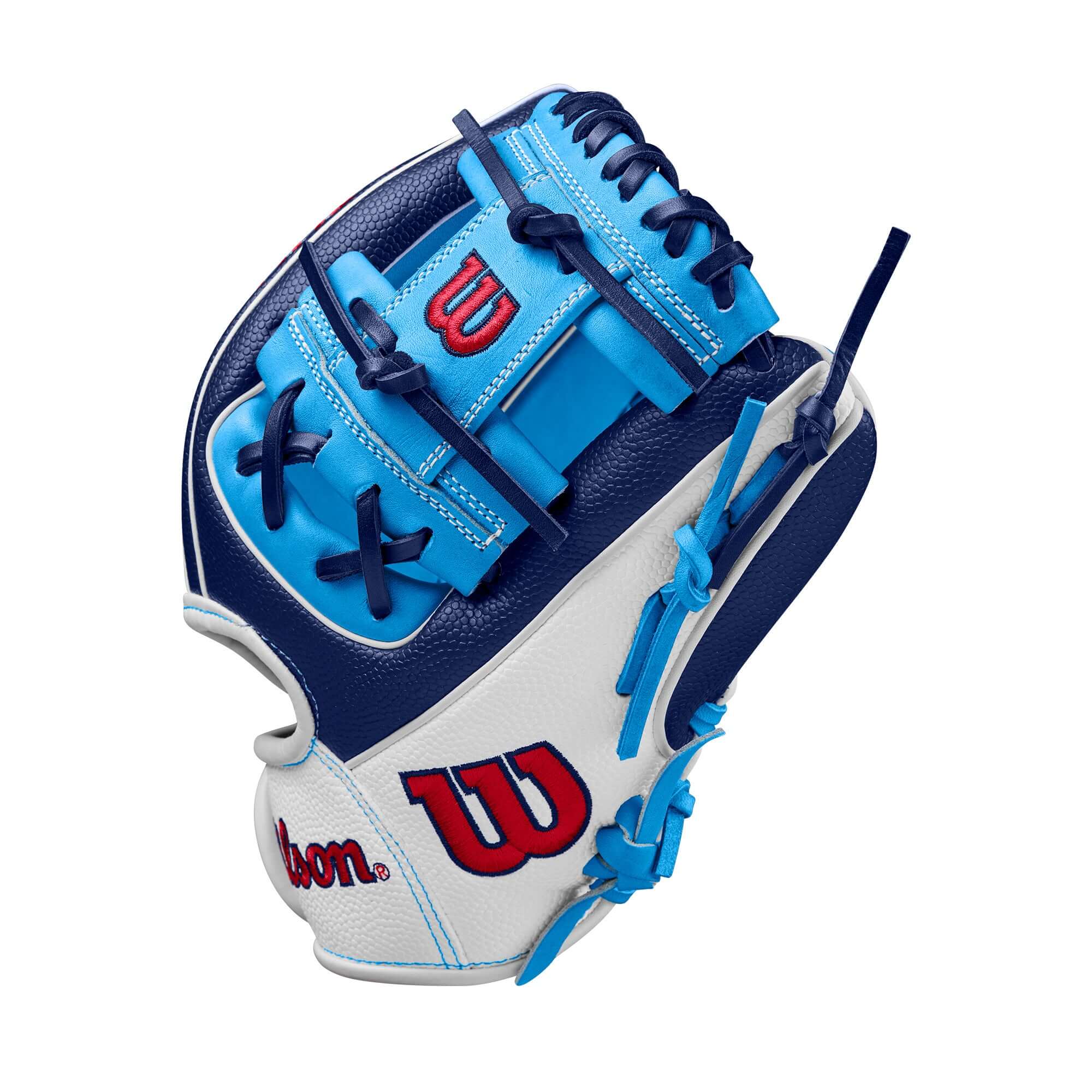 Wilson Fall 2024 A2000 PF88SS Infield Baseball Glove Navy/SKBL/W 11.25" - Image 4