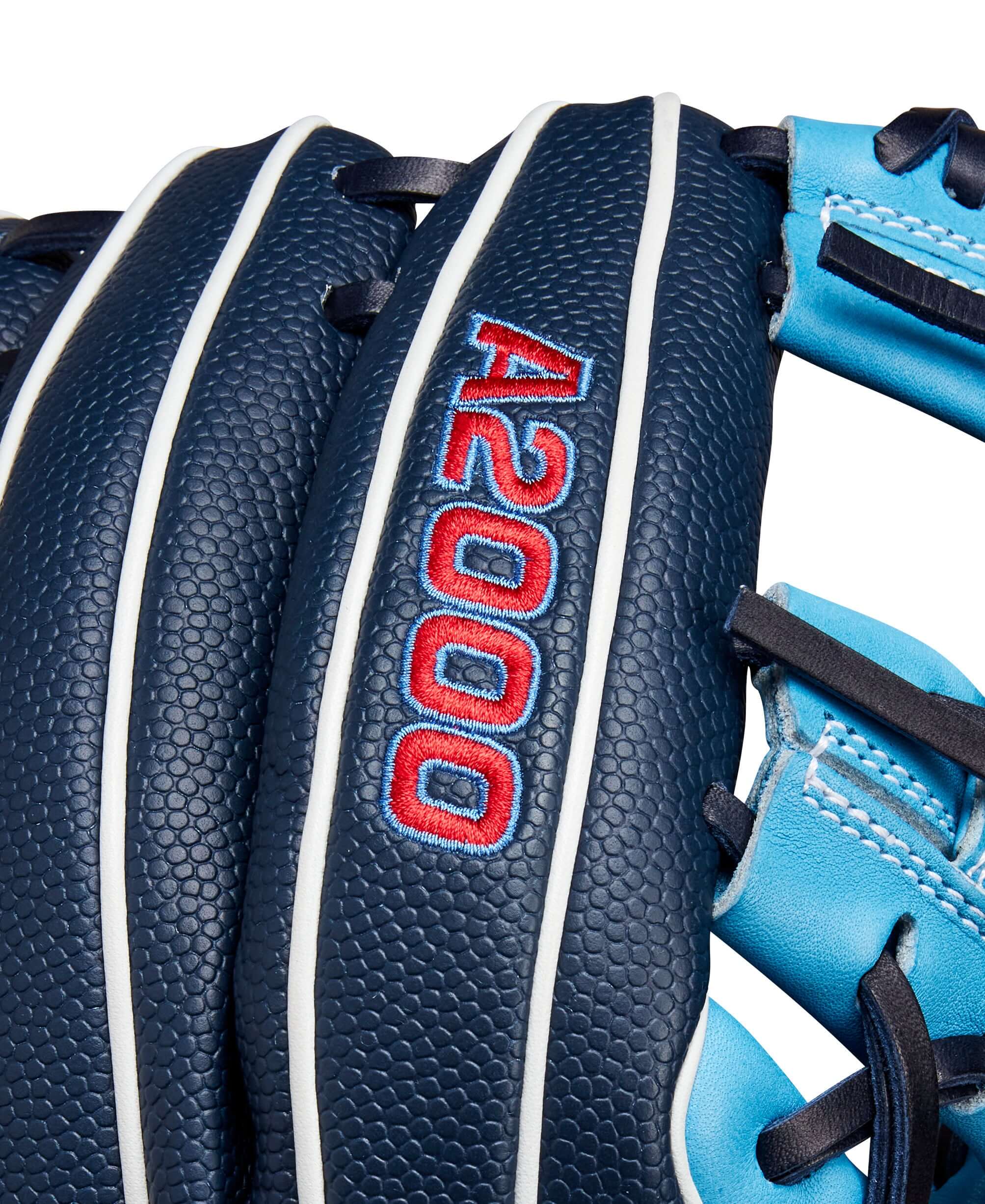 Wilson Fall 2024 A2000 PF88SS Infield Baseball Glove Navy/SKBL/W 11.25" - Image 7