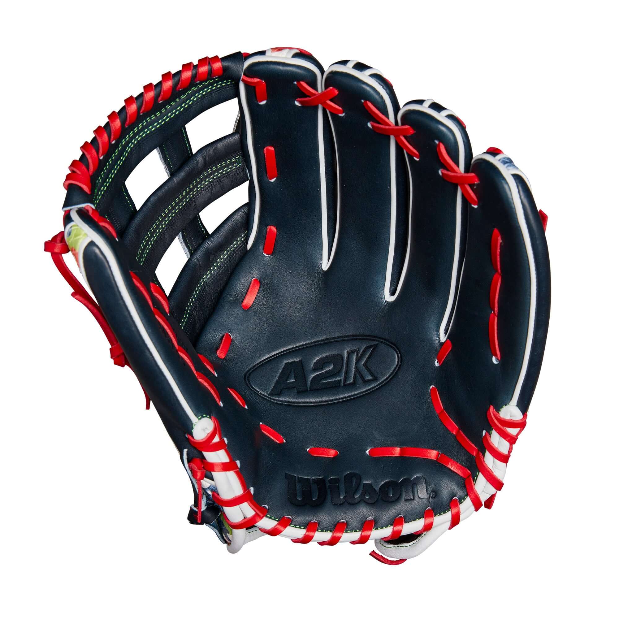Wilson Fall 2024 Michael Harris A2K GM Outfield Baseball Glove Navy 12.75" - Image 3