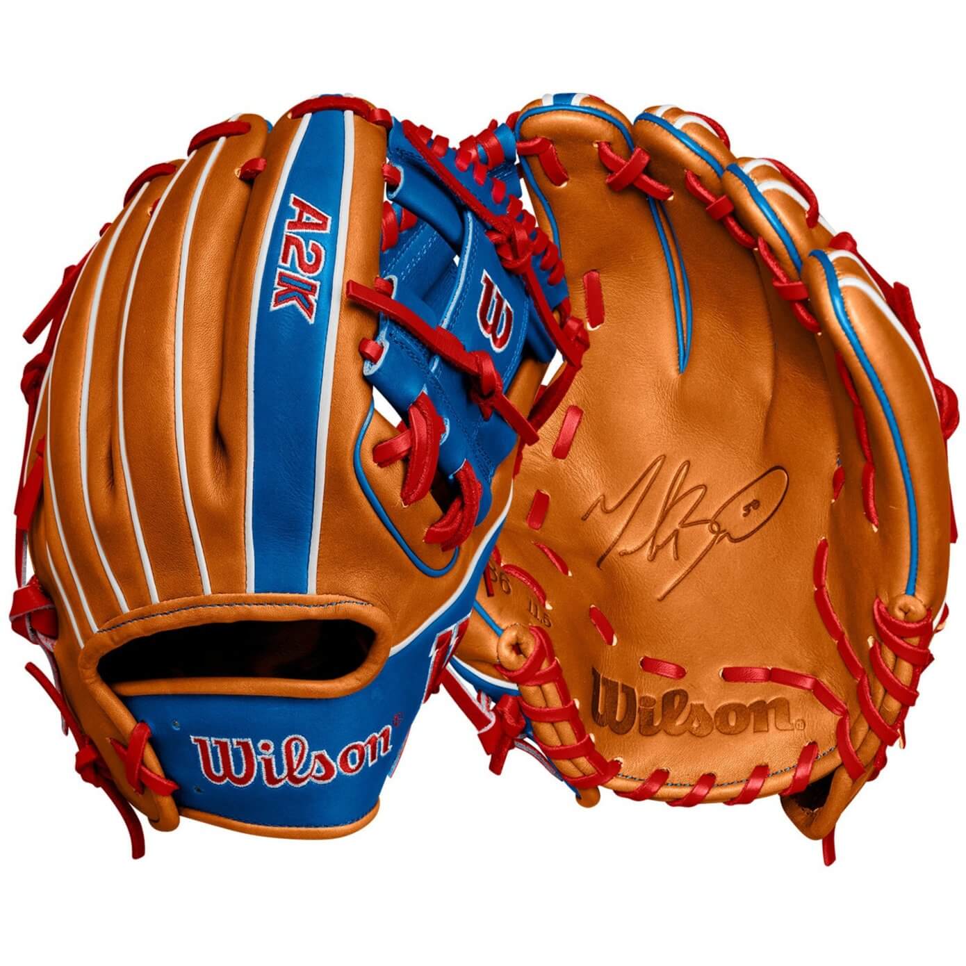 Wilson Fall 2024 Mookie Betts A2K 1786 Infield Baseball Glove Sadd 11.5"