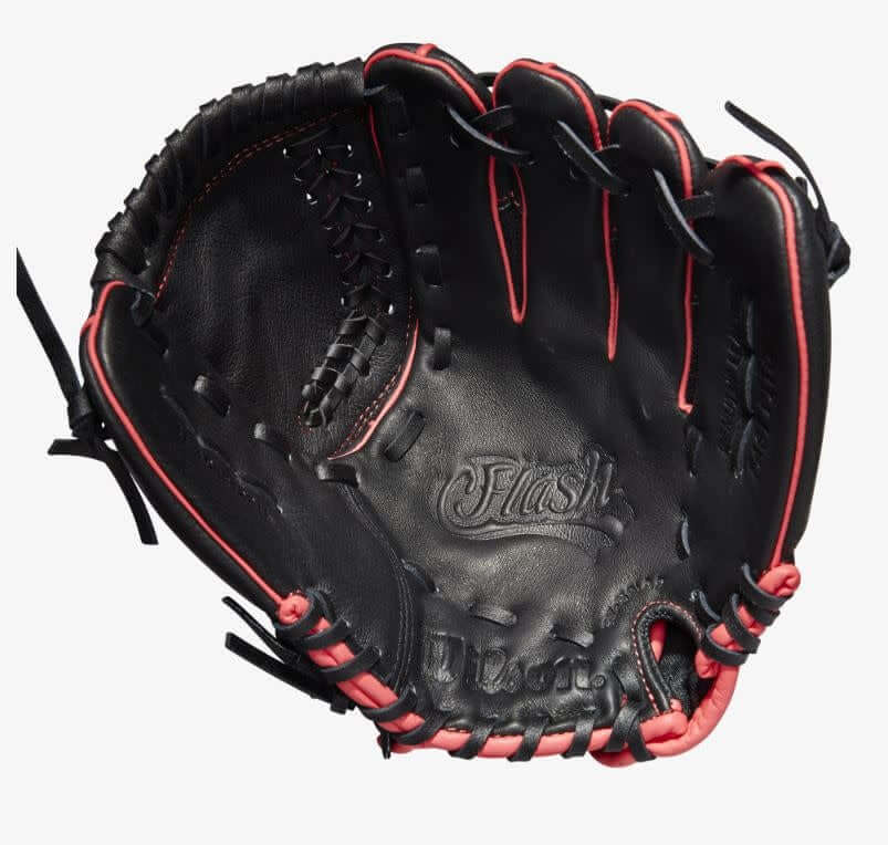 Wilson Flash 11.5" 11.5 Black/Pink/Tropical Blue - Image 2