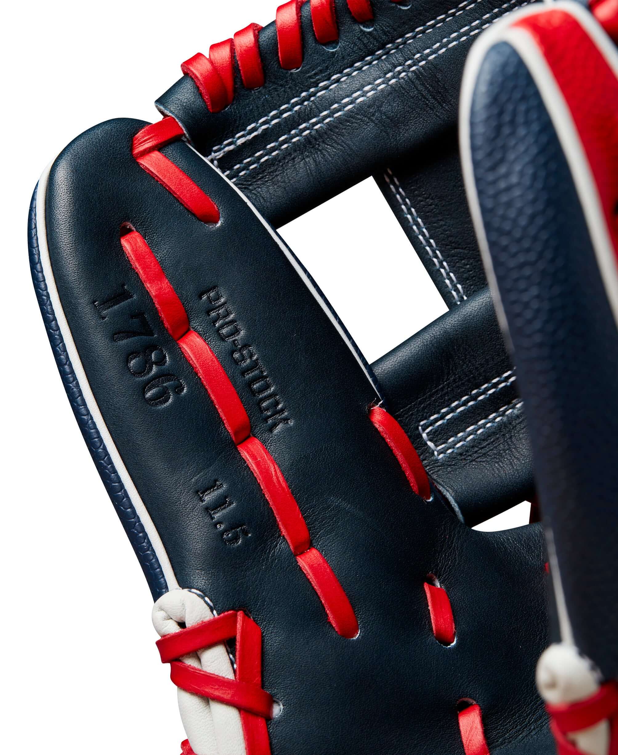 Wilson Glove of the Month (GOTM) July 2024 A2000 1786 Nav/Red - Image 8
