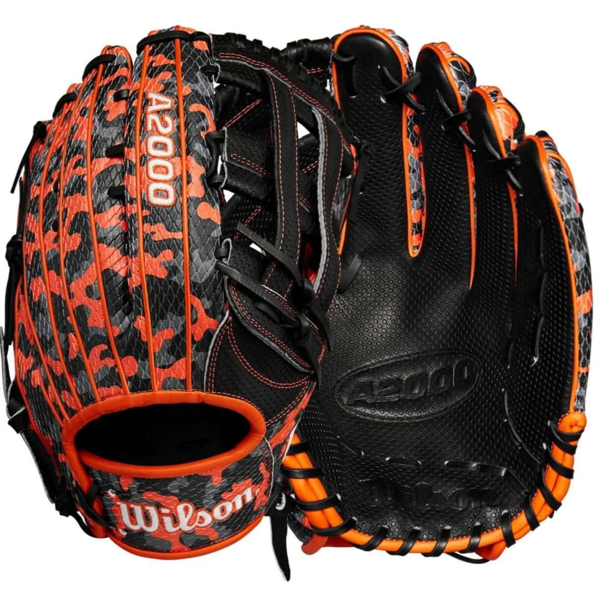 Wilson Glove of the Month (GOTM) October 2024 A2000 1777 Orange Black 12.75"