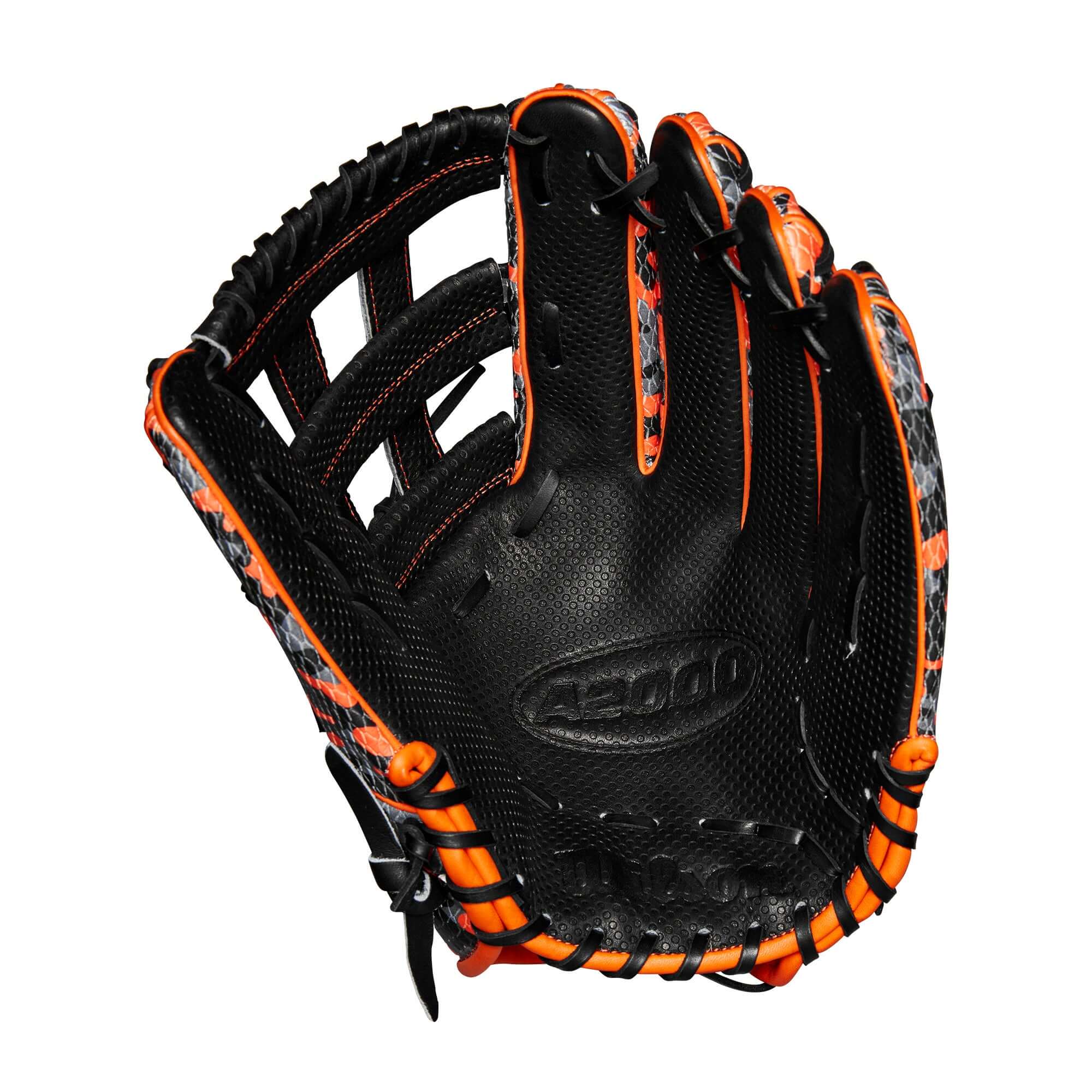 Wilson Glove of the Month (GOTM) October 2024 A2000 1777 Orange Black 12.75" - Image 3