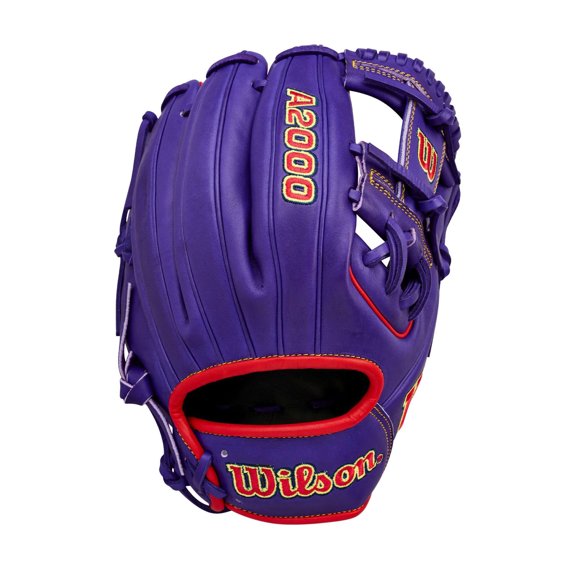 Wilson Ground Ball Grape A2000 1786 11.5" Infield Baseball Glove - Image 2
