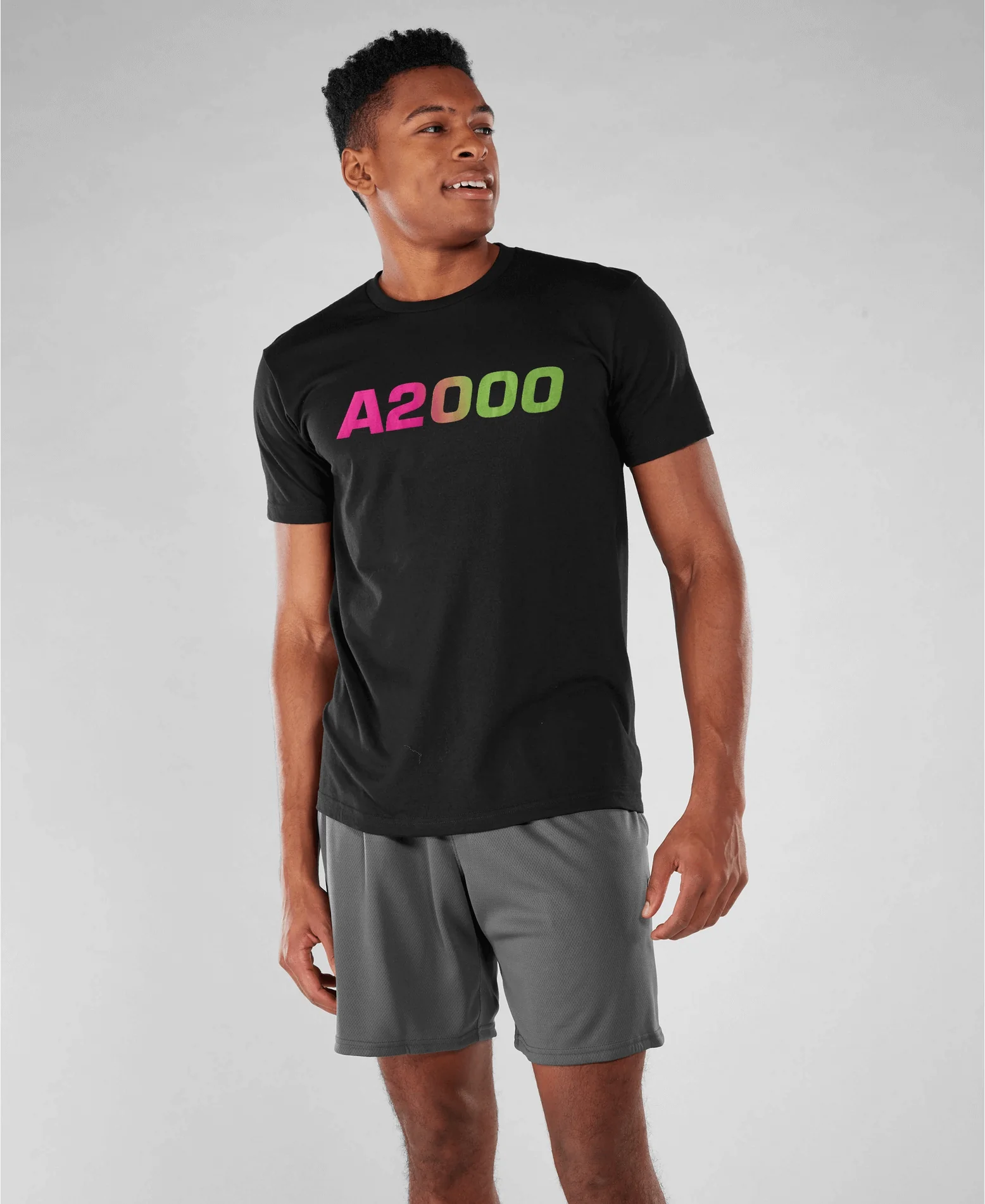 Wilson Men's Neon A2000 Tee - Black