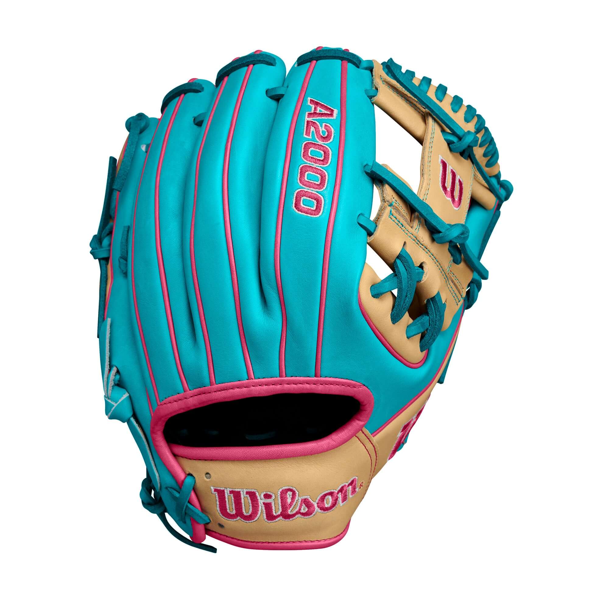 Wilson Spring 2025 A2000 1786 Teal/Blonde 11.5" - Image 2