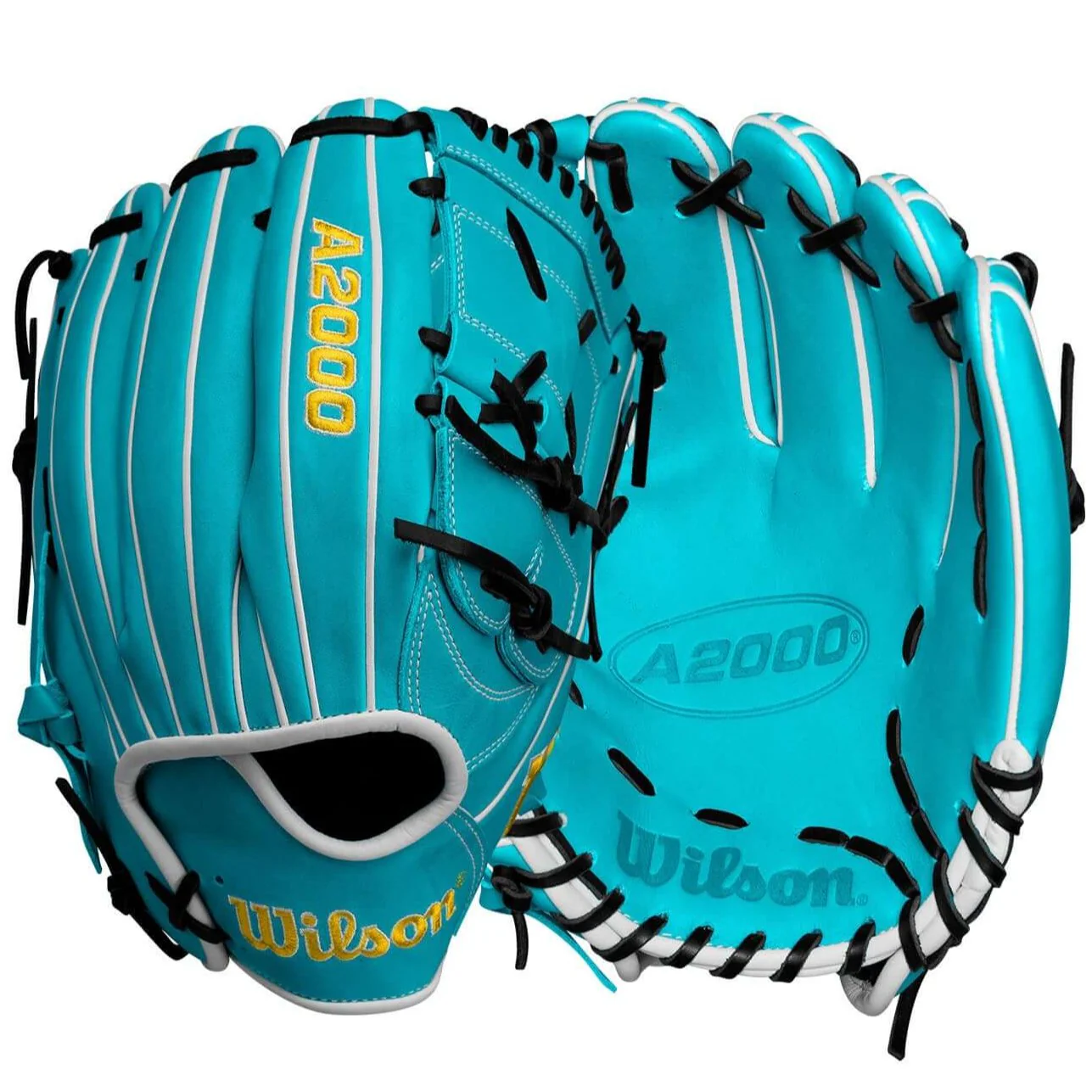 Wilson A2000 Spring 2025 SA17 B2 Pitcher's Black/Teal 12" RHT