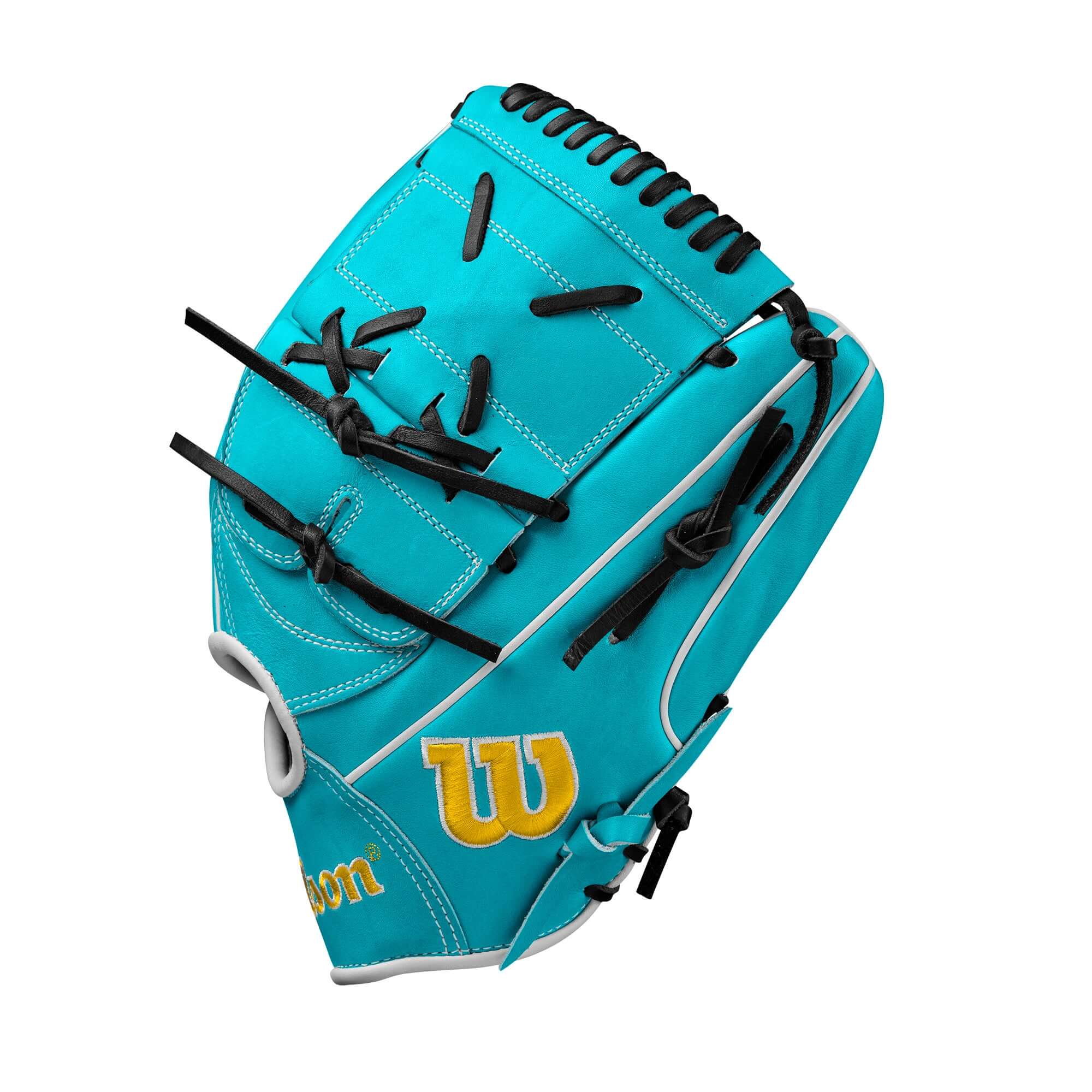 Wilson Spring 2025 A2000 SA17 Teal/White 12" LHT - Image 8