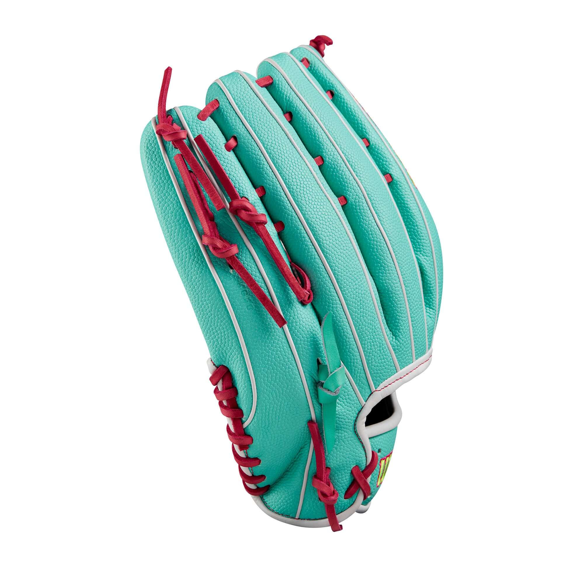Wilson Spring 2025 A2000 SCOT7SS Seafoam/White/Flamingo 12.75" - Image 5