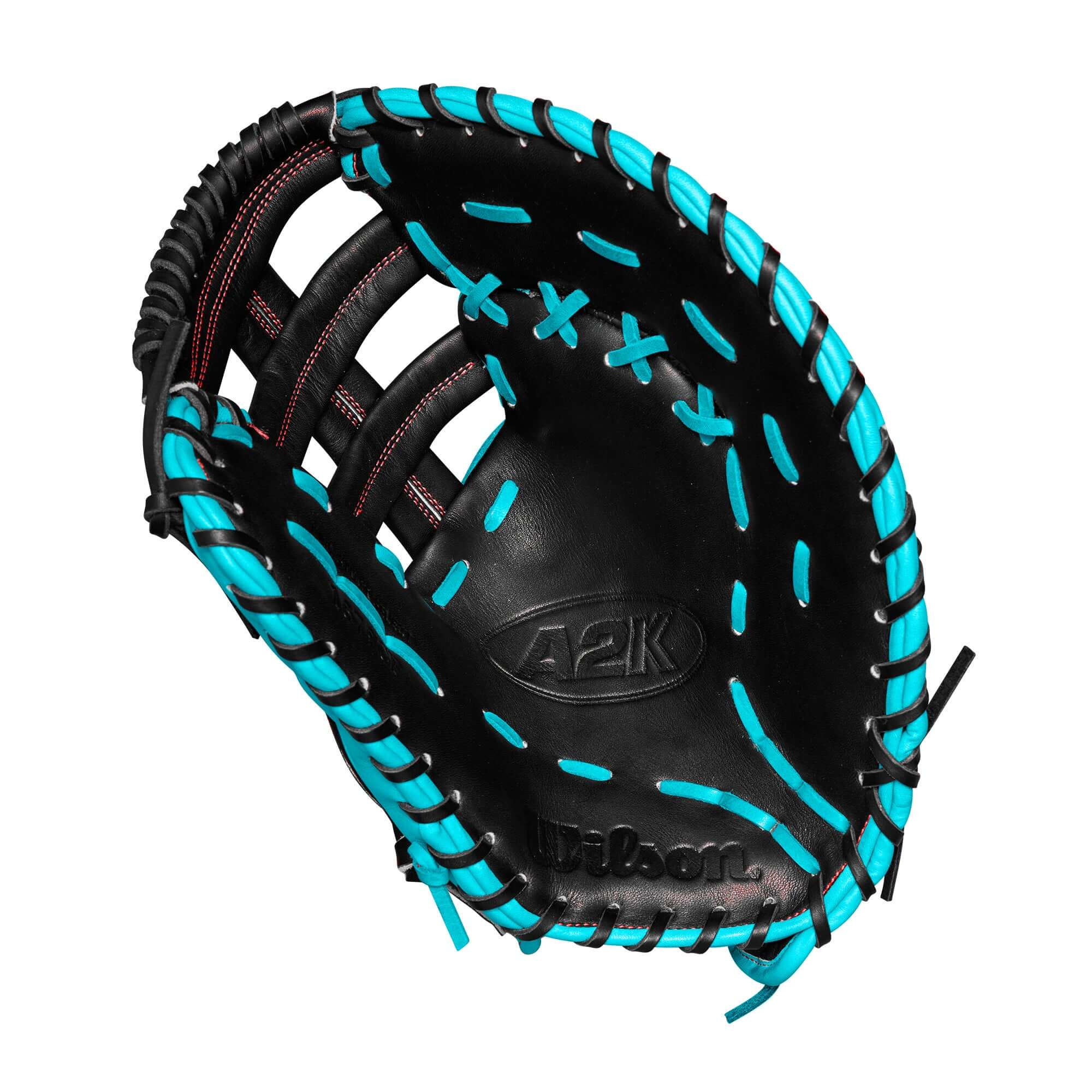 Wilson Spring 2025 A2K 1679CF Black/Teal 12.5" - Image 3