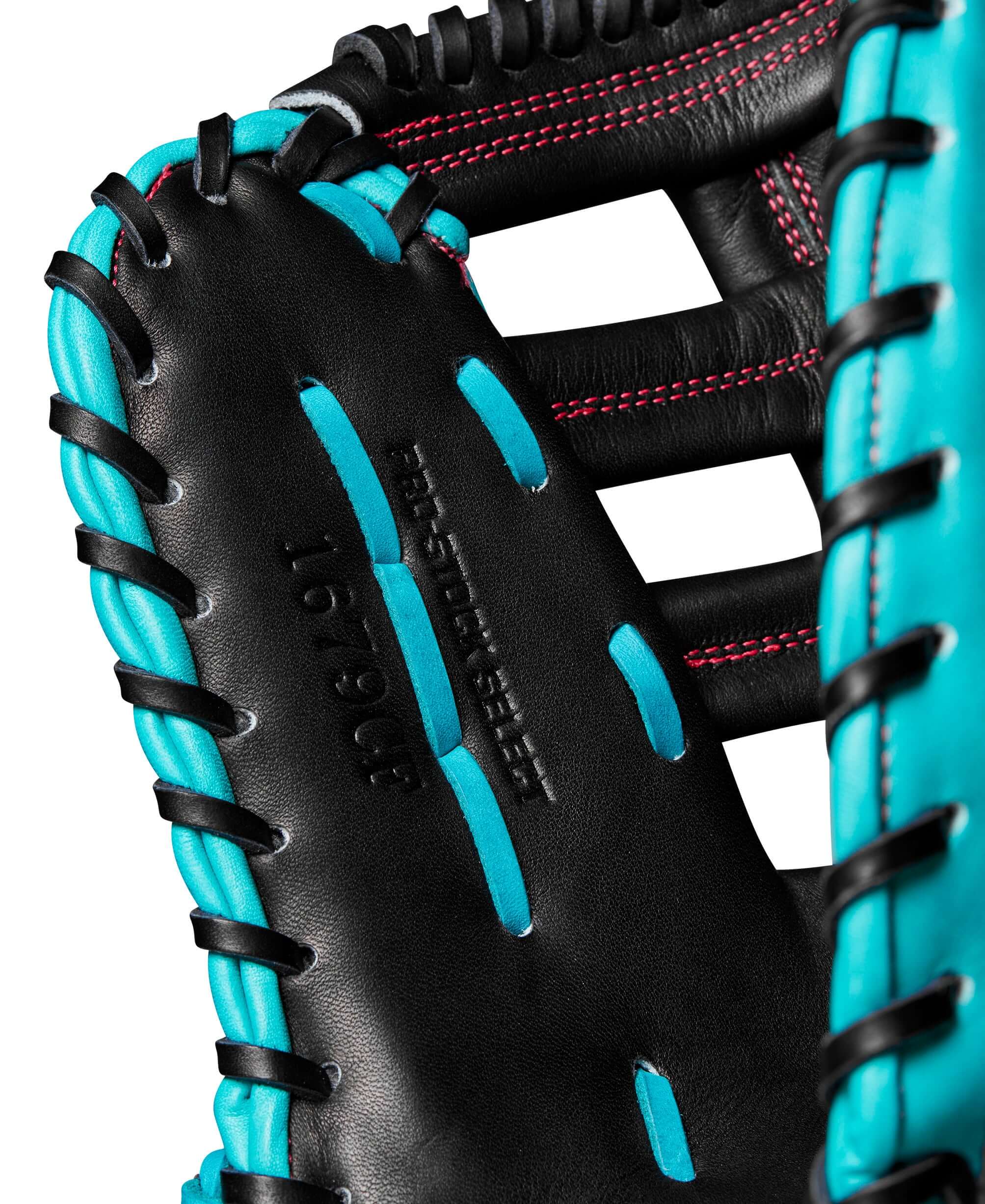 Wilson Spring 2025 A2K 1679CF Black/Teal 12.5" - Image 7