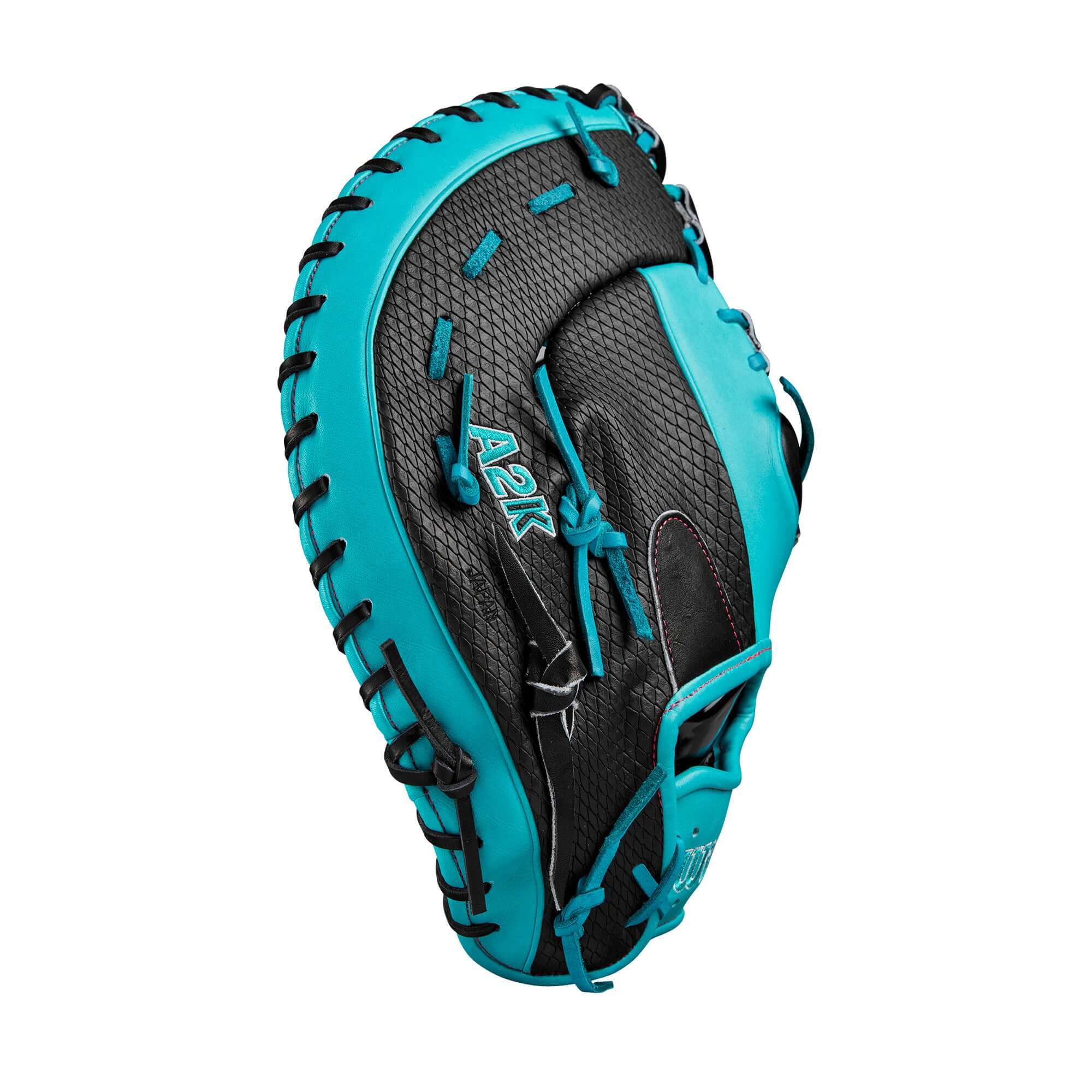Wilson Spring 2025 A2K 1679CF Black/Teal 12.5" LHT - Image 5