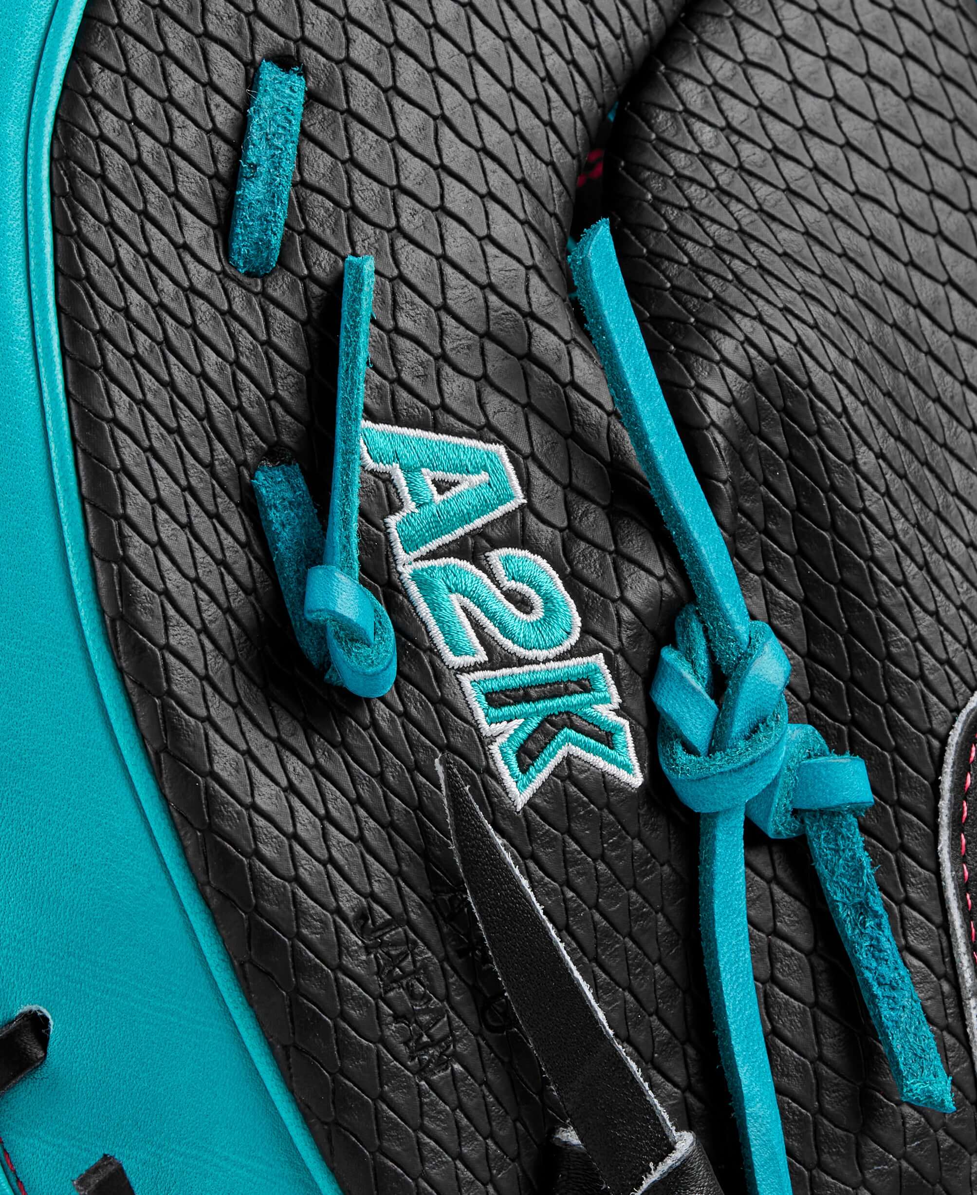 Wilson Spring 2025 A2K 1679CF Black/Teal 12.5" LHT - Image 7