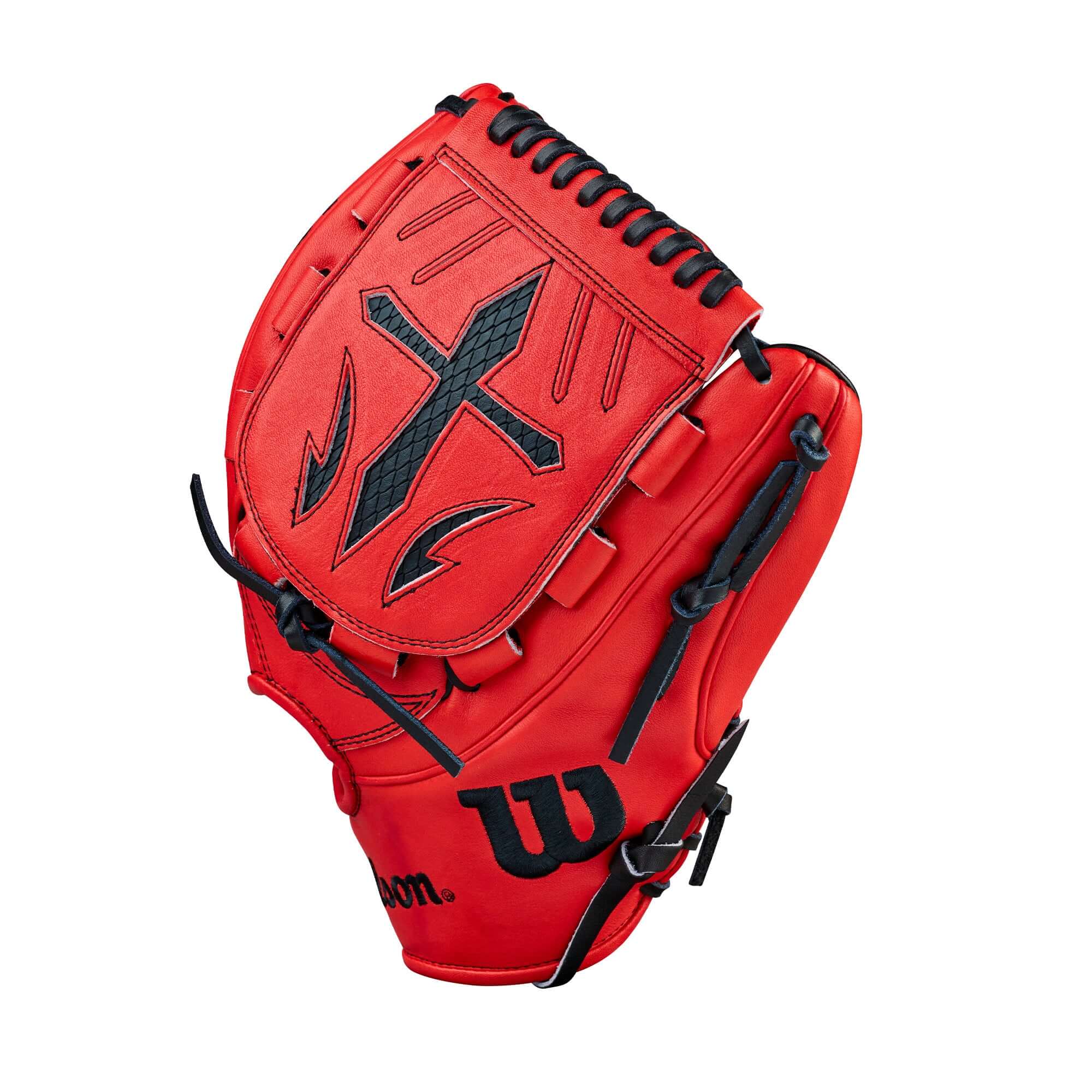 Wilson Spring 2026 A2K B23 12" Pitcher's Baseball Glove Red/Black - Image 7