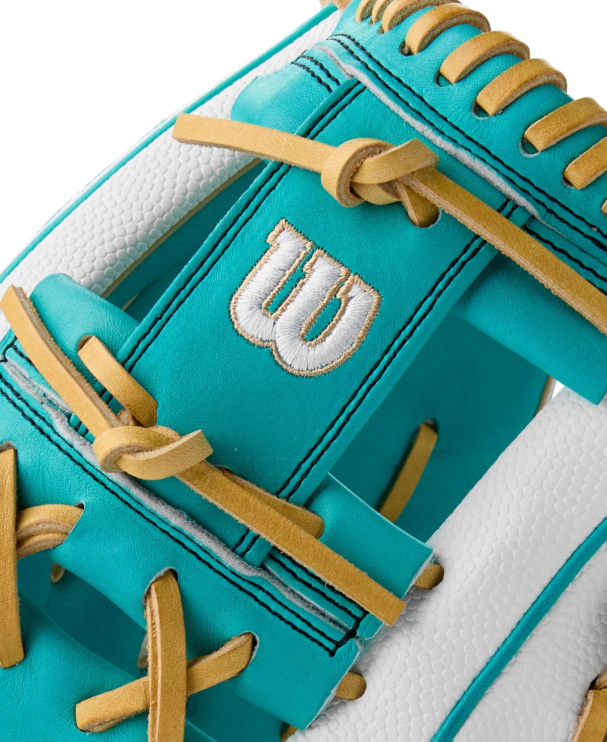 Wilson Summer 2025 A2000 H12SS Infield Fastpitch Softball Glove Teal/Bl 12" - Image 6