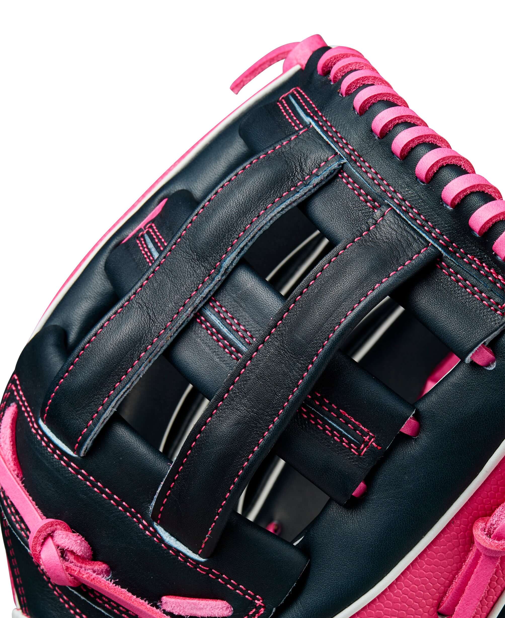 Wilson Summer 2025 A2K 1750 Outfield Baseball Glove Navy/Flamingo 12.5" LHT - Image 8