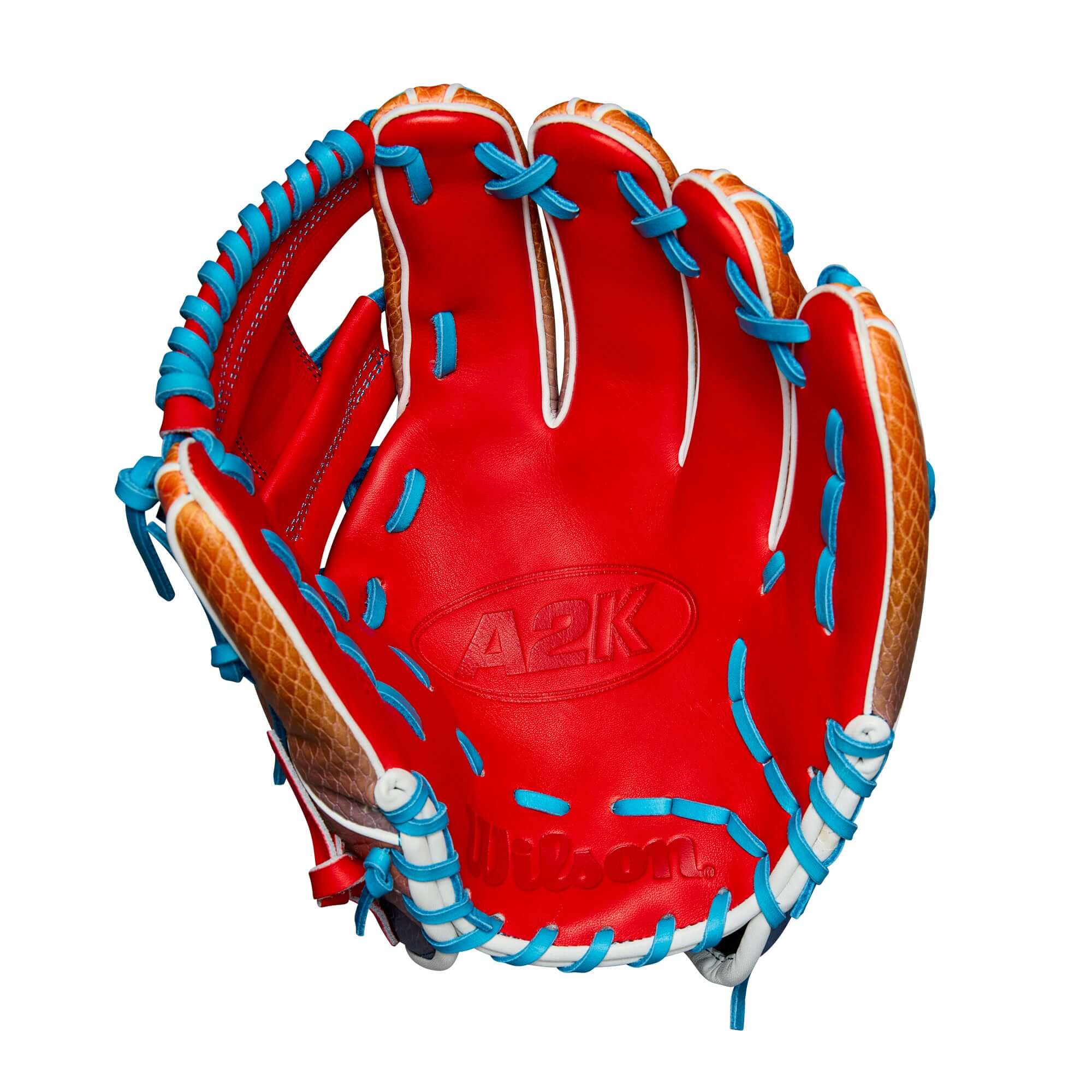 Wilson Summer 2025 A2K 1786SS Infield Baseball Gloves Navy/Red Gradient 11.5" - Image 3