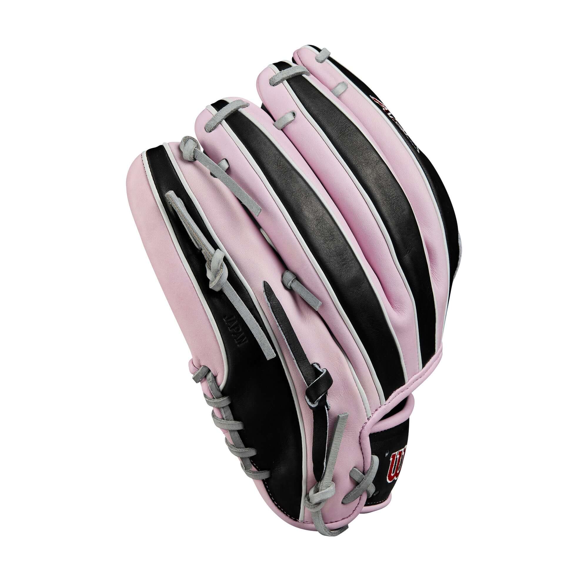 Wilson Summer 2025 A2K DW5 Infield Baseball Glove Black/Lavender/Grey 12" - Image 4