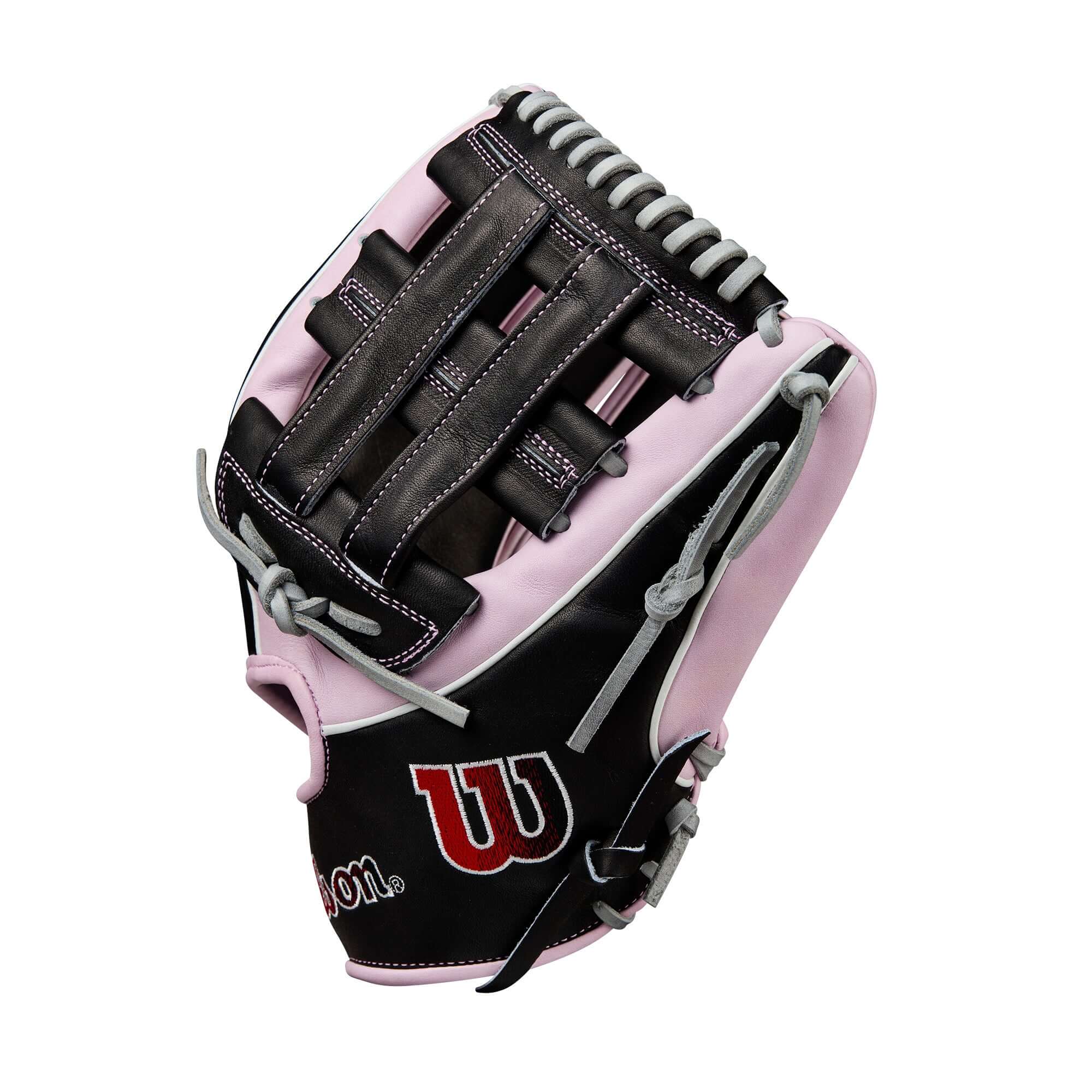 Wilson Summer 2025 A2K DW5 Infield Baseball Glove Black/Lavender/Grey 12" - Image 5