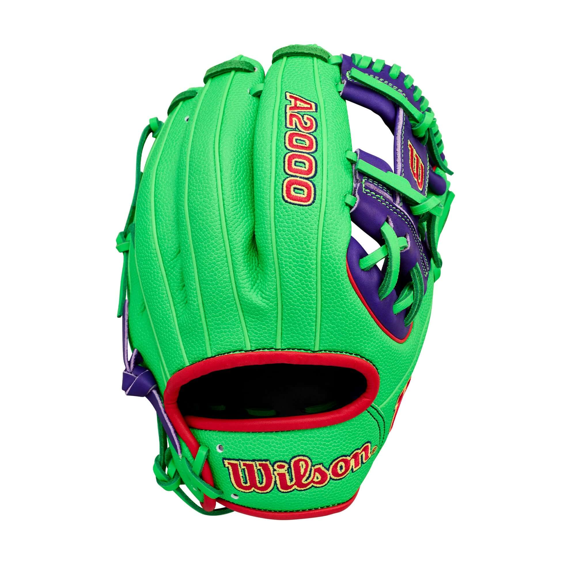 Wilson Swingin’ Sour Apple A2000 1786 11.5" Infield Baseball Glove - Image 2