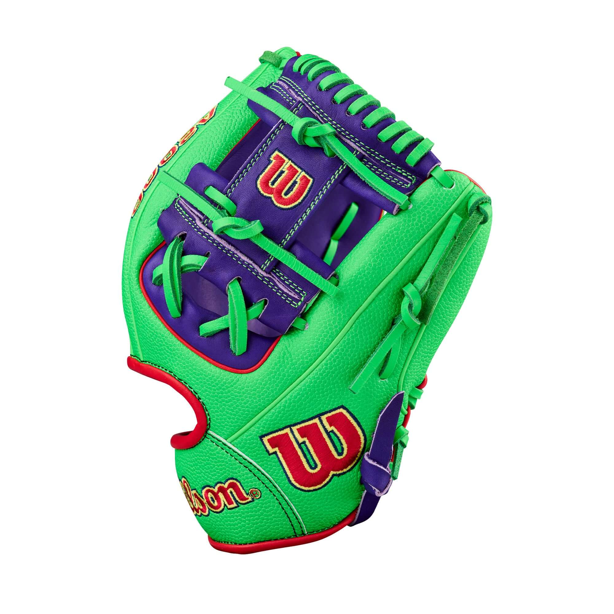 Wilson Swingin’ Sour Apple A2000 1786 11.5" Infield Baseball Glove - Image 6