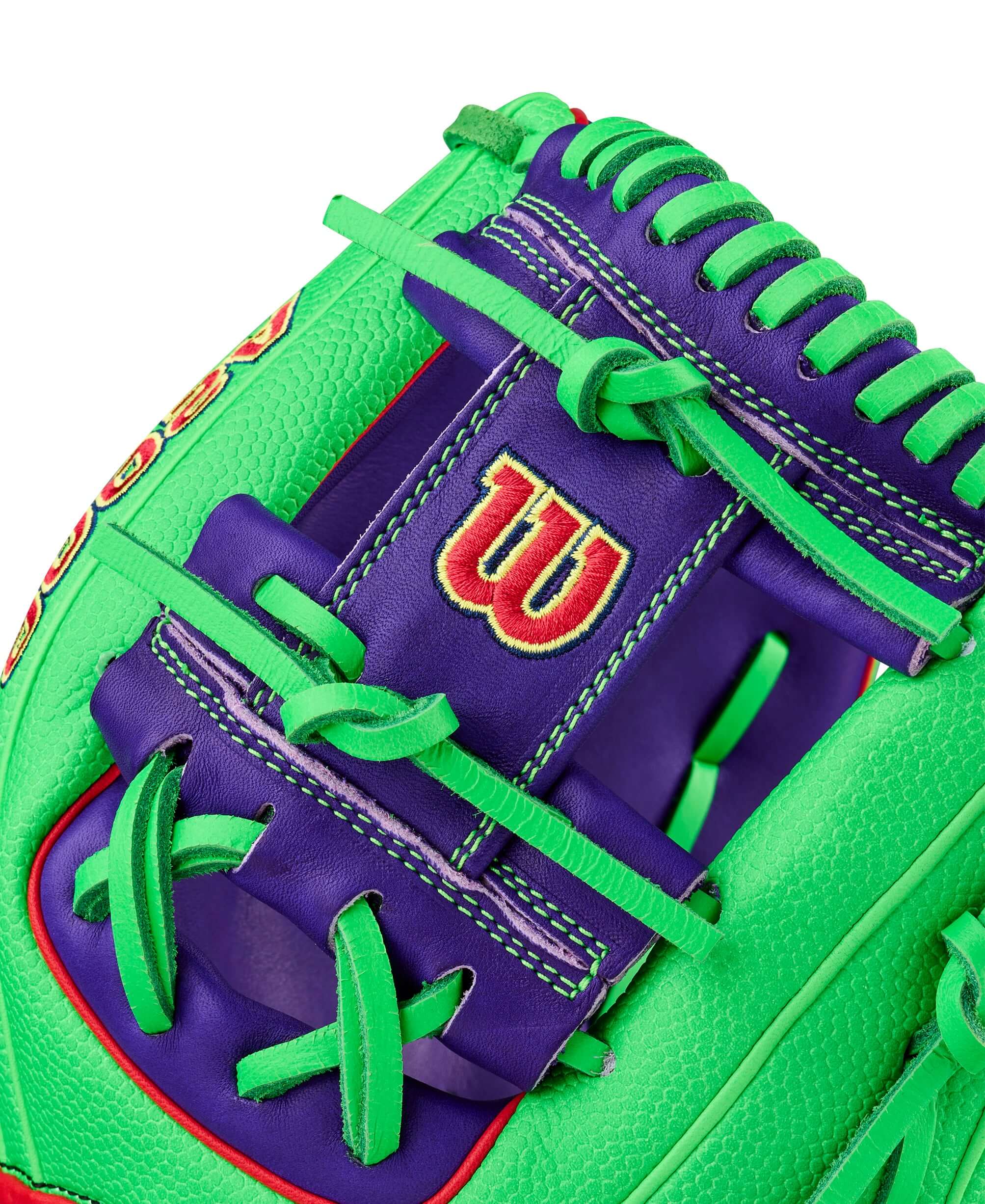 Wilson Swingin’ Sour Apple A2000 1786 11.5" Infield Baseball Glove - Image 7
