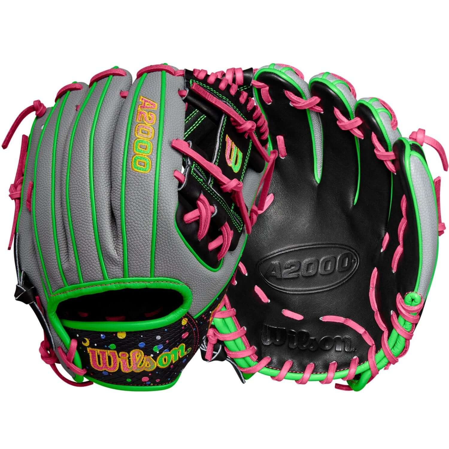 Wilson Winter 2024 A2000 1786 Splatter Black 11.5"