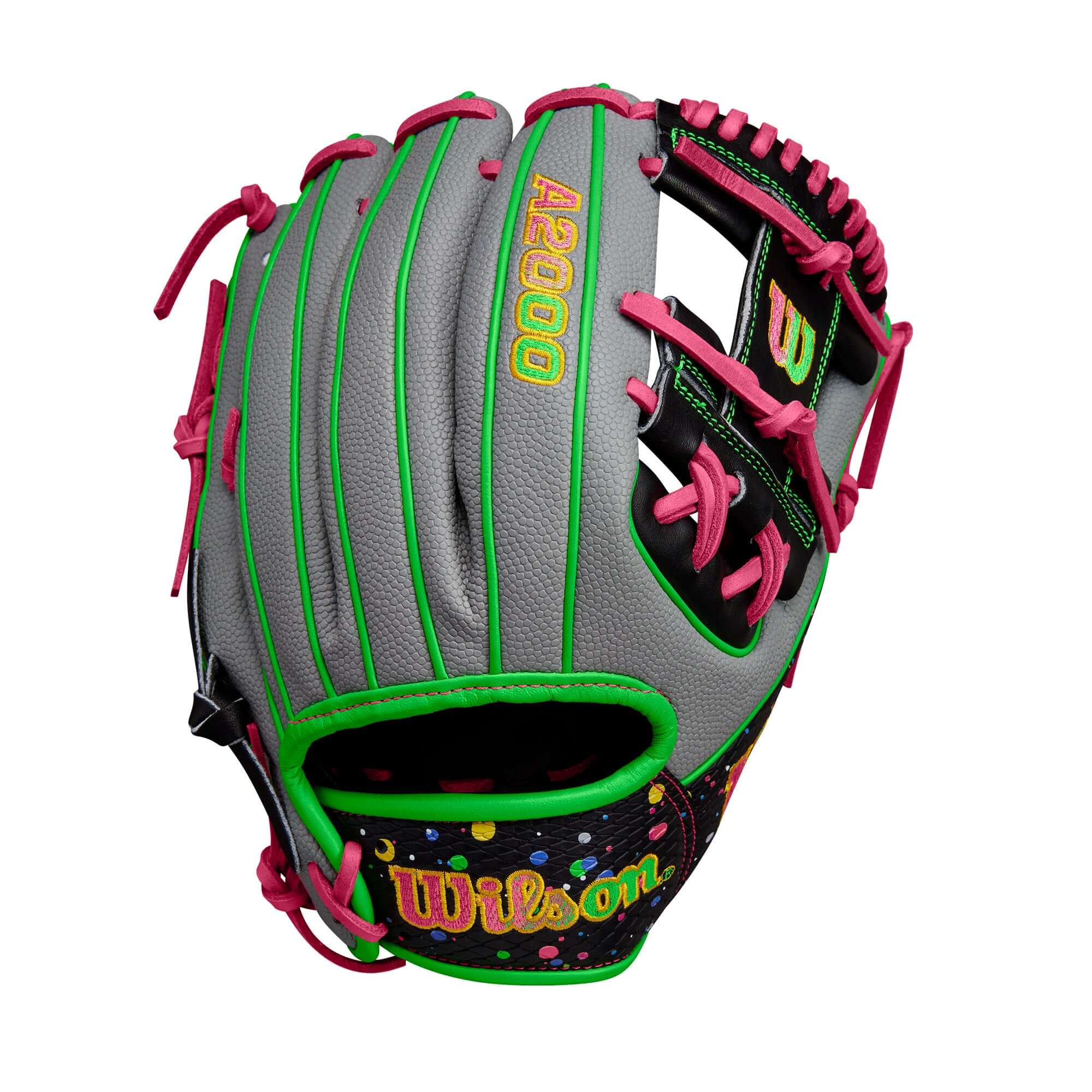 Wilson Winter 2024 A2000 1786 Splatter Black 11.5" - Image 2