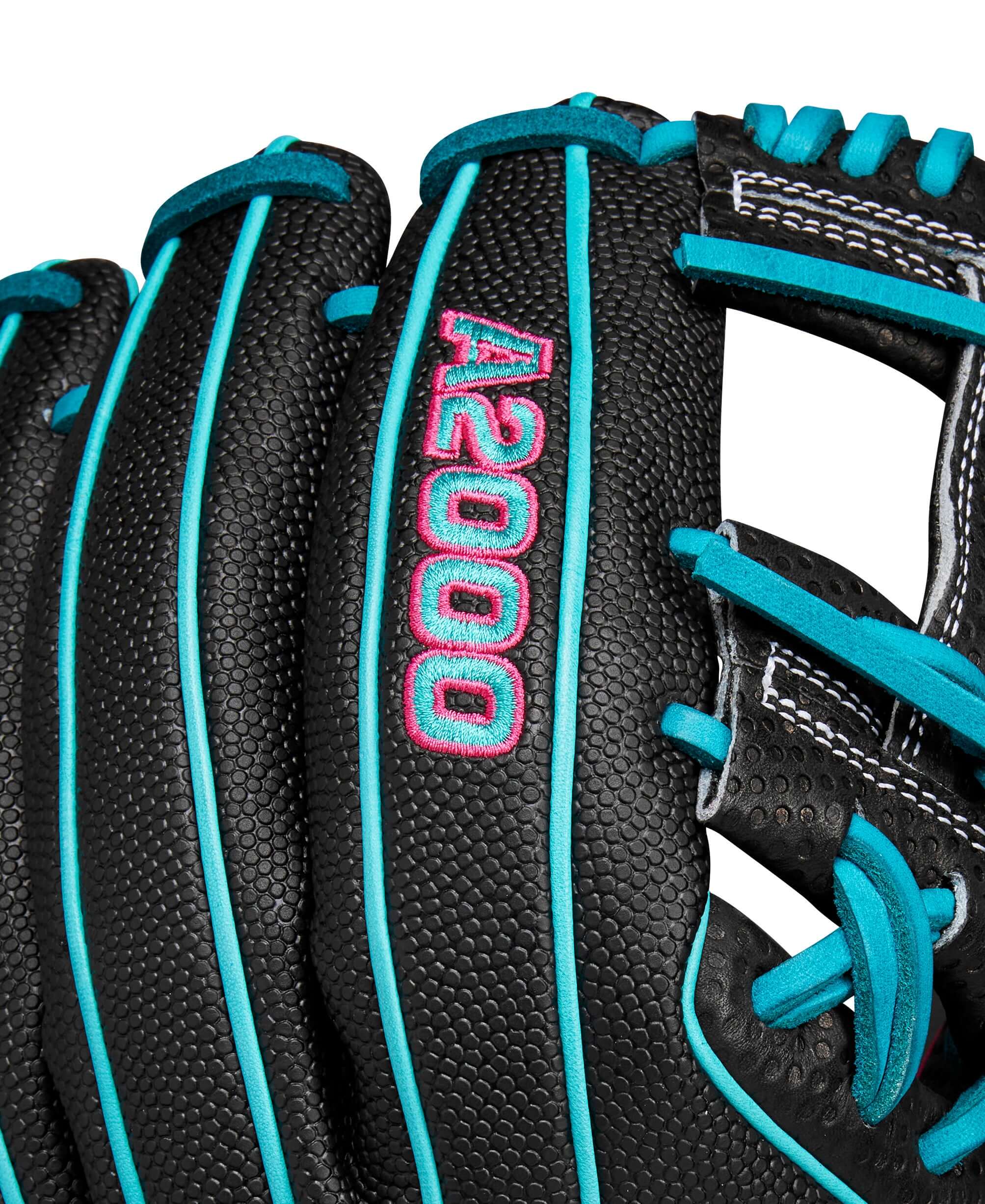 Wilson Winter 2024 A2000 1786SS Black/Teal /Pink 11.5" - Image 8