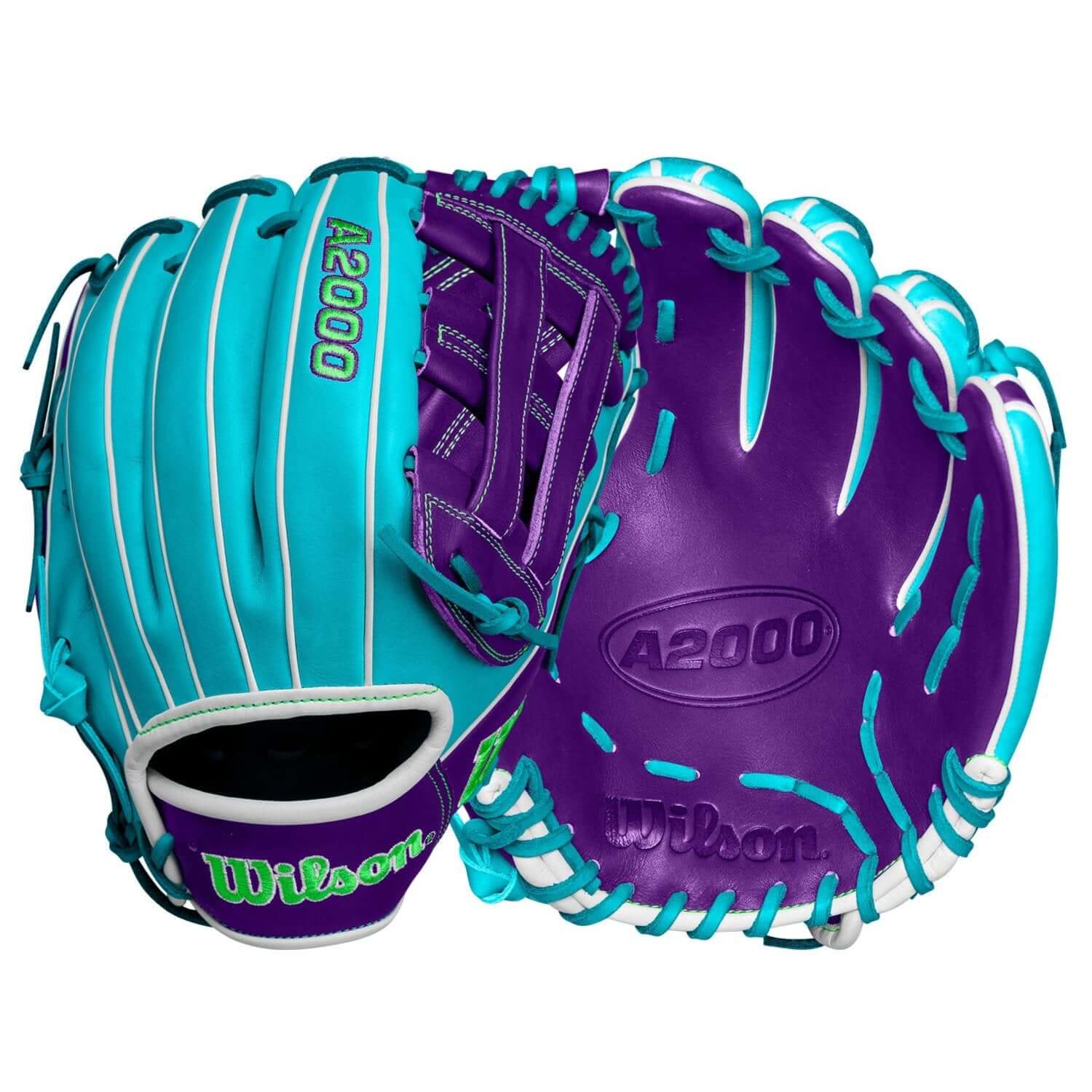Wilson Winter 2024 A2000 DW5 Teal Purple 12"