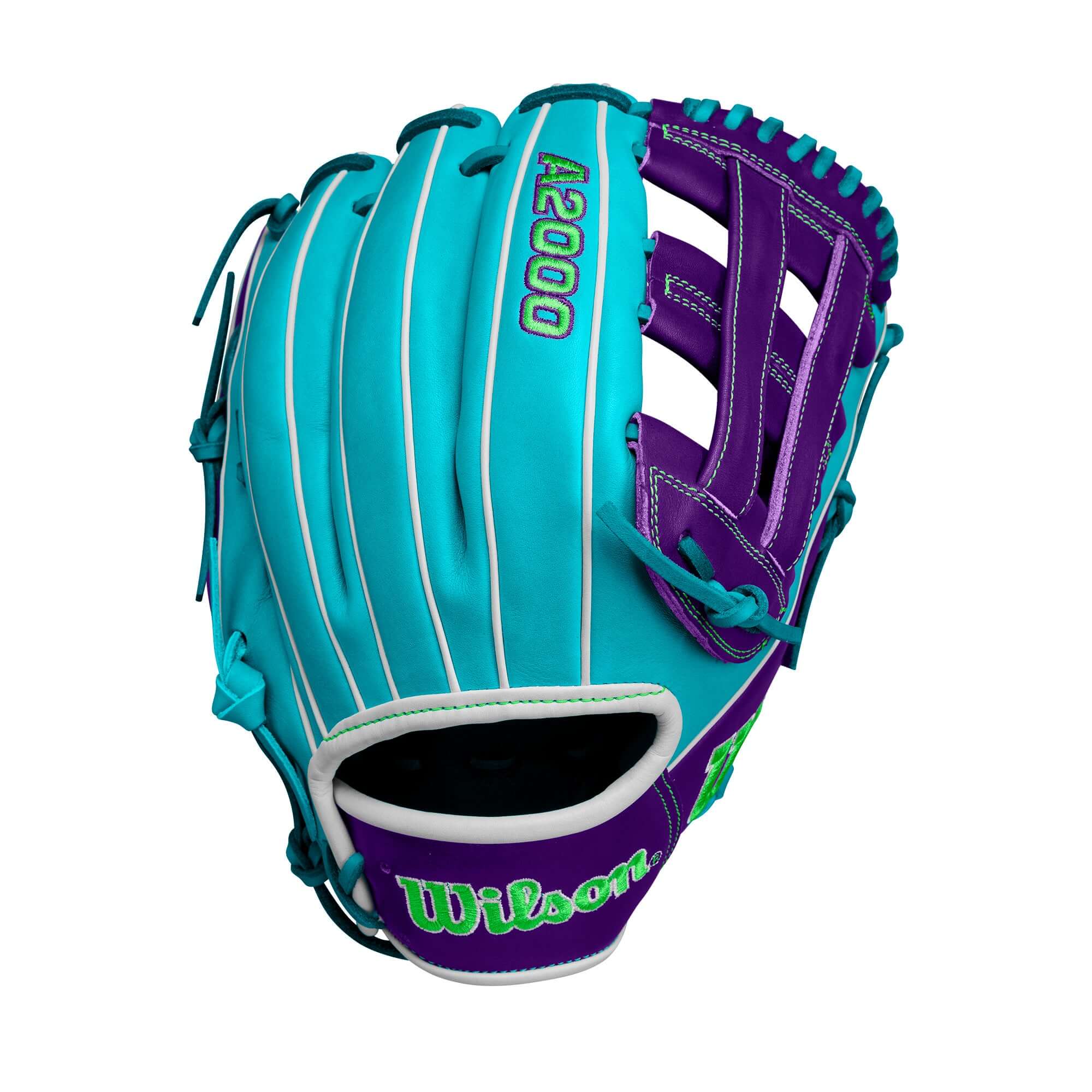 Wilson Winter 2024 A2000 DW5 Teal Purple 12" - Image 3