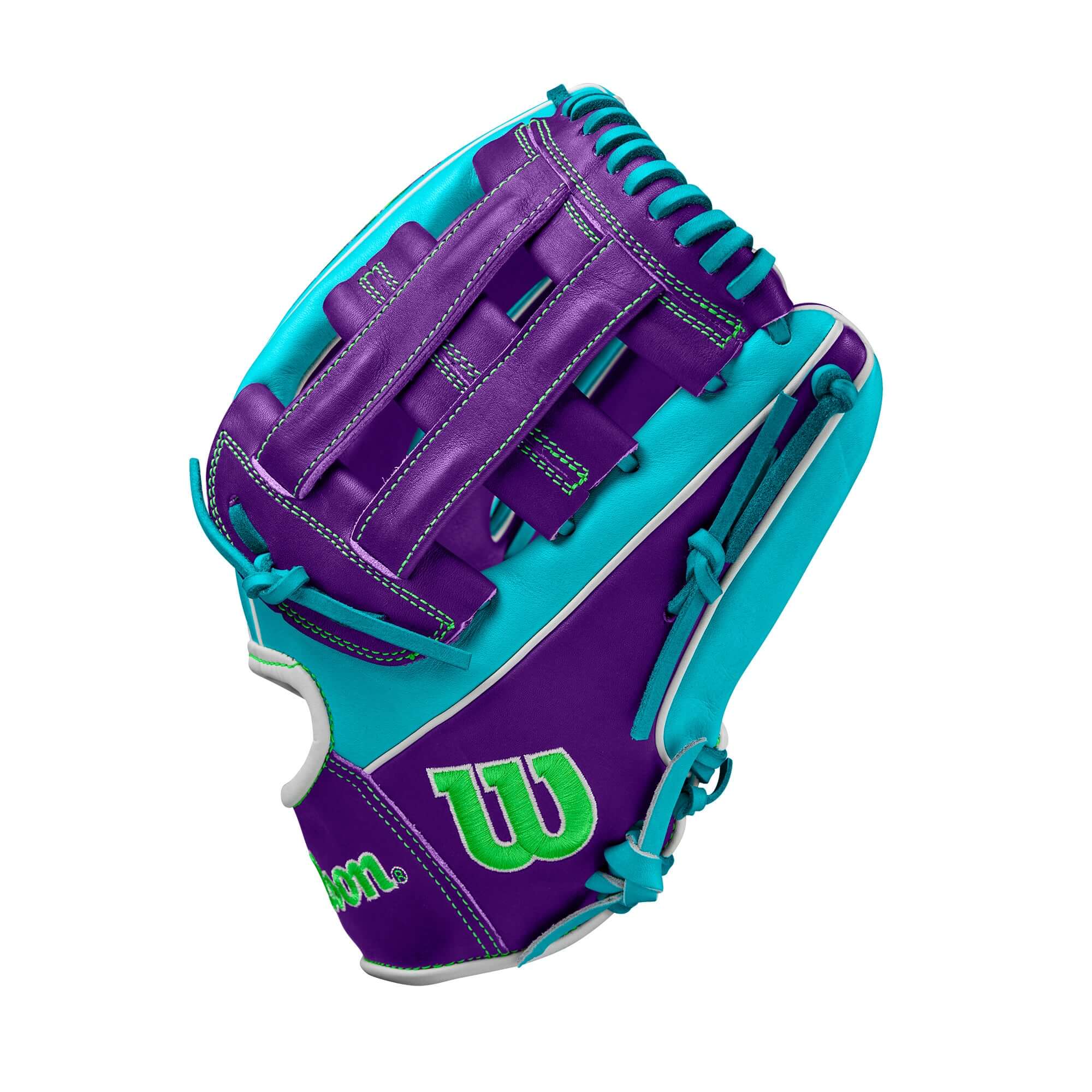 Wilson Winter 2024 A2000 DW5 Teal Purple 12" - Image 4