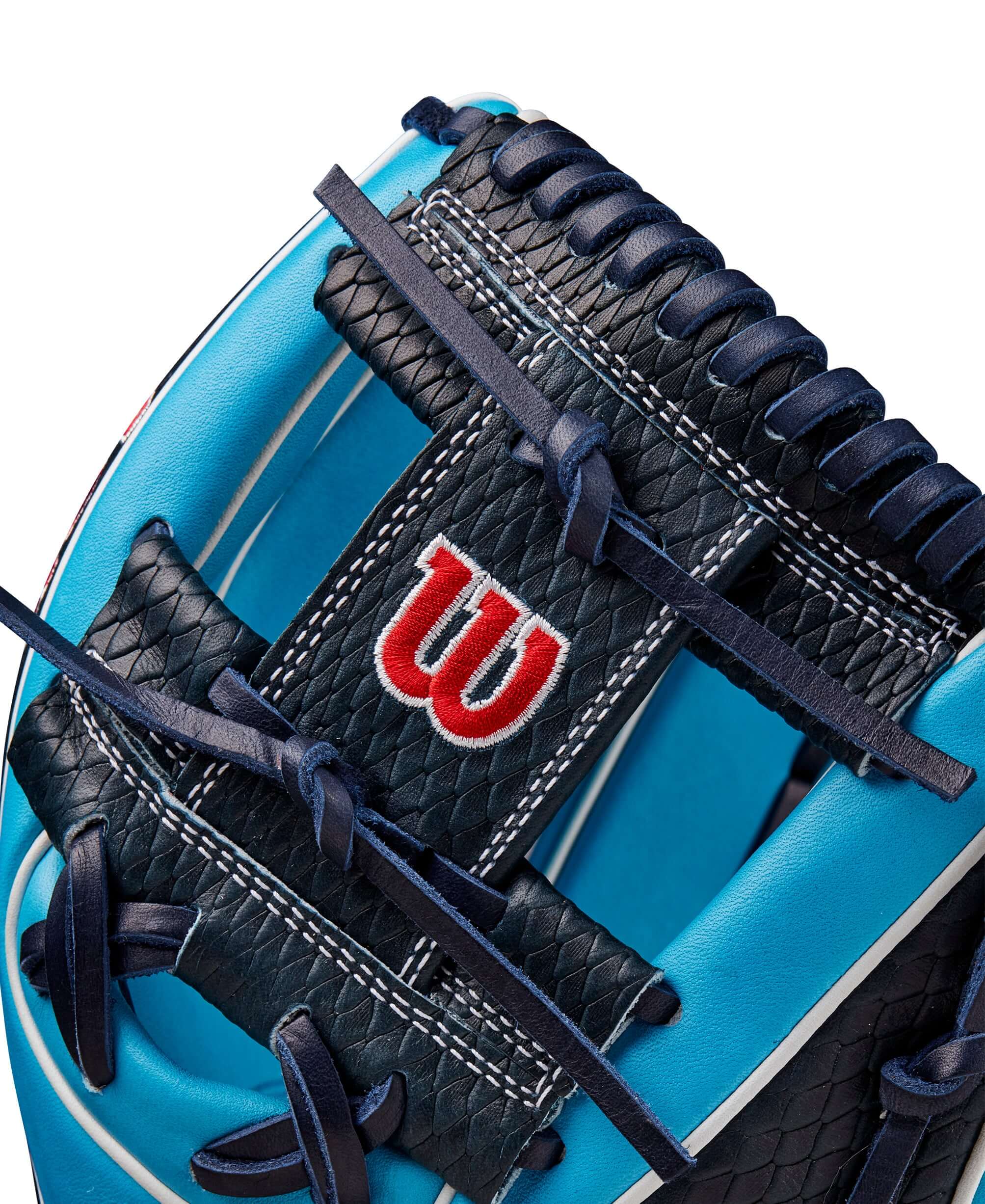Wilson Winter 2024 A2K 1786 Tropical Blue/Navy/Red 11.5" - Image 5