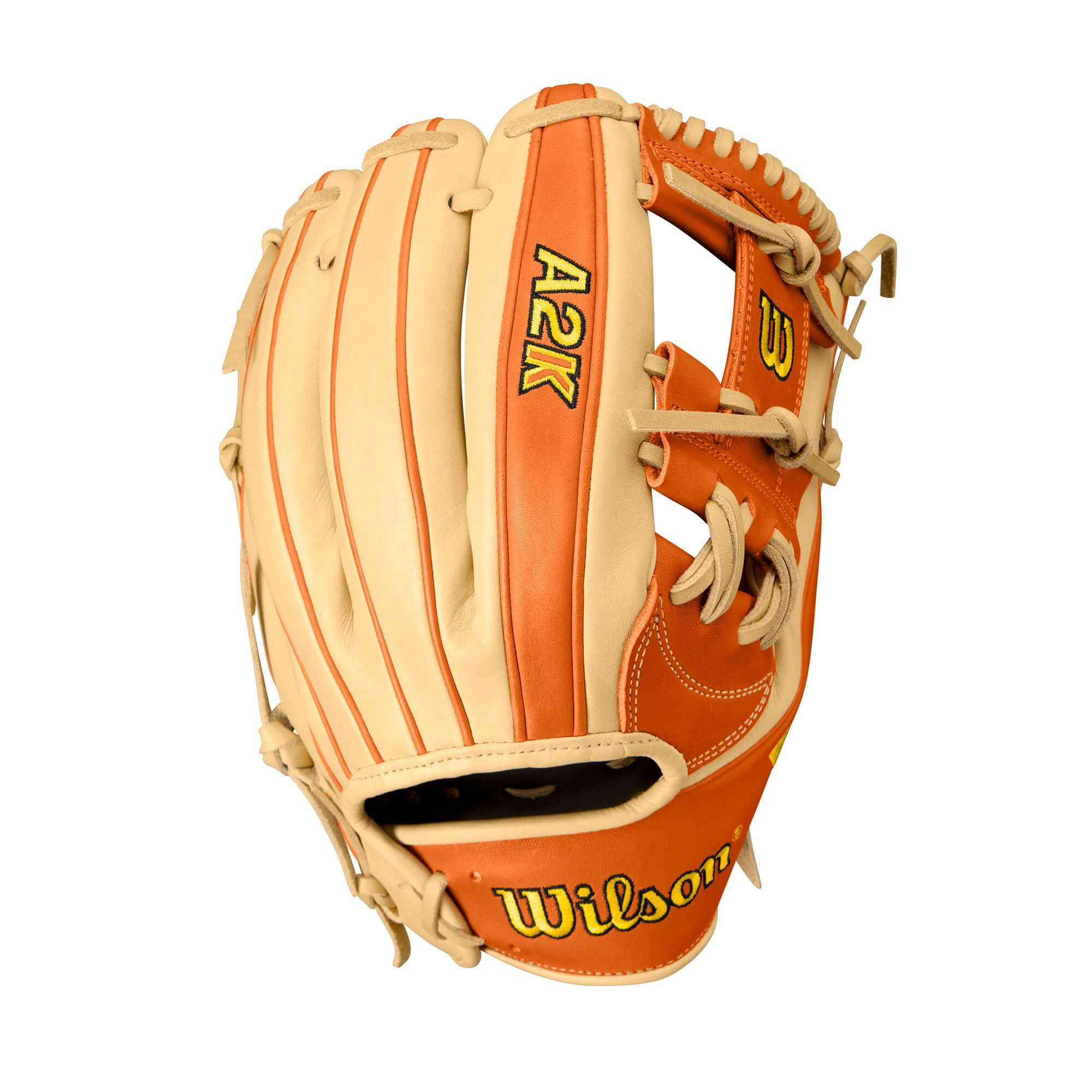 Wilson Winter 2024 A2K Matt Chapman Game Model Blonde/Orange Tan 11.75" - Image 2