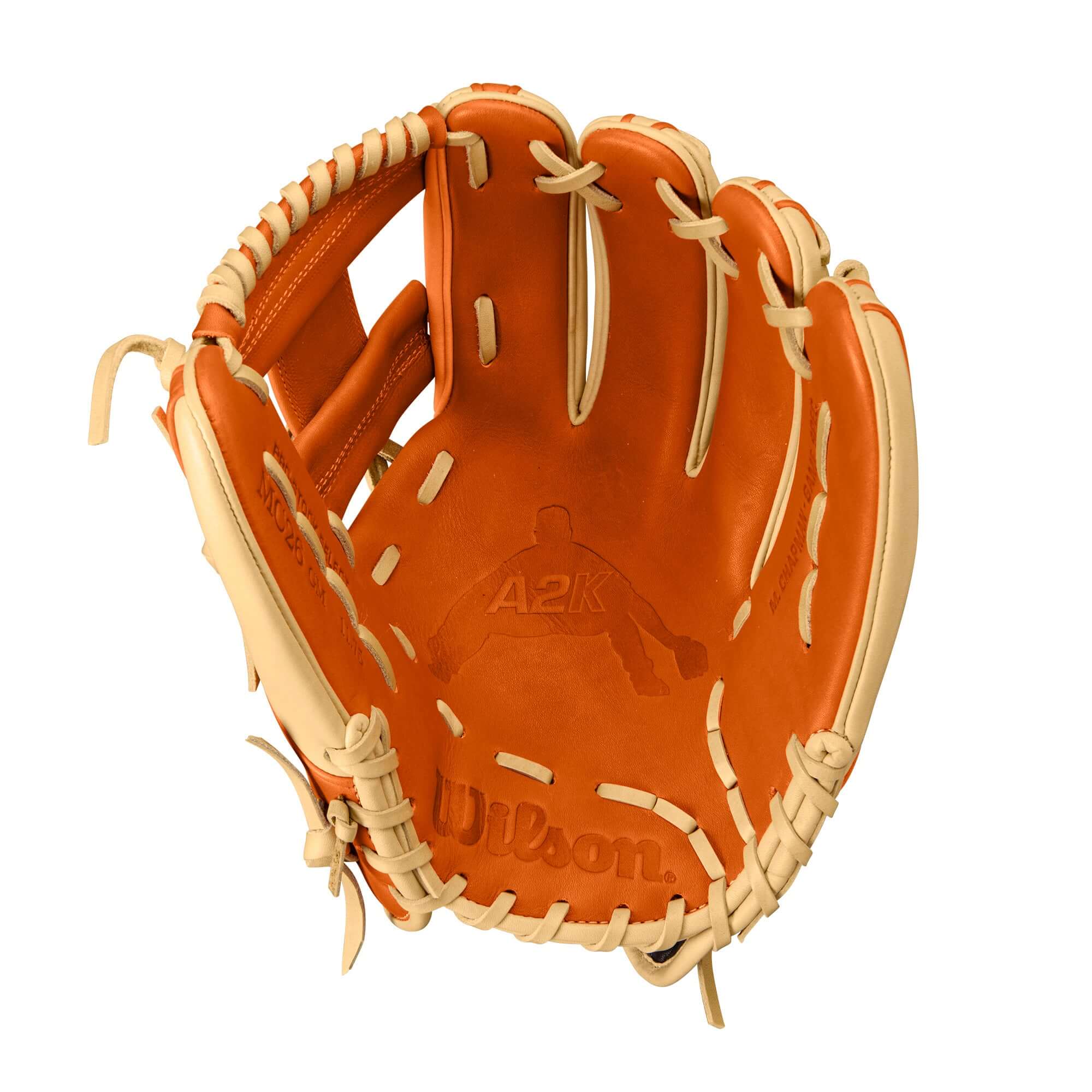 Wilson Winter 2024 A2K Matt Chapman Game Model Blonde/Orange Tan 11.75" - Image 3
